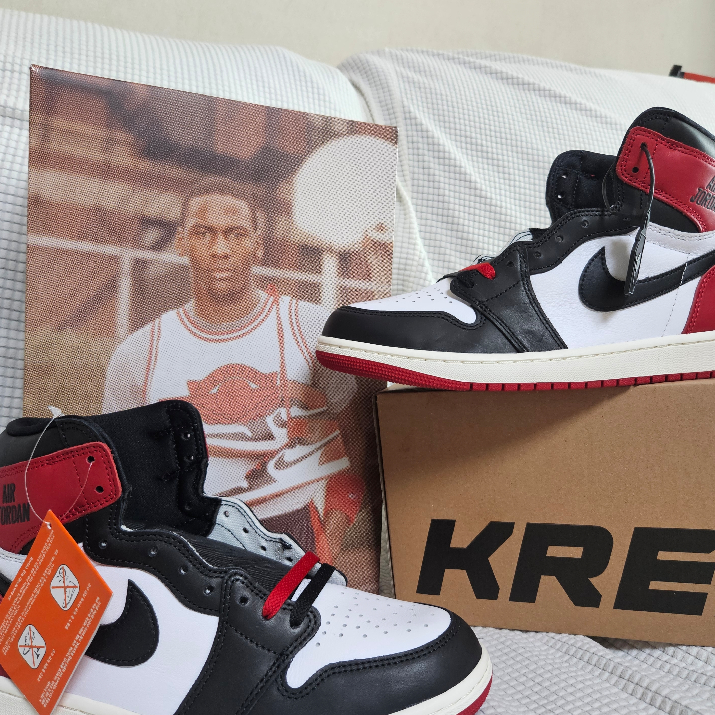 Jordan 1 Retro High OG Black Toe 착용 스타일