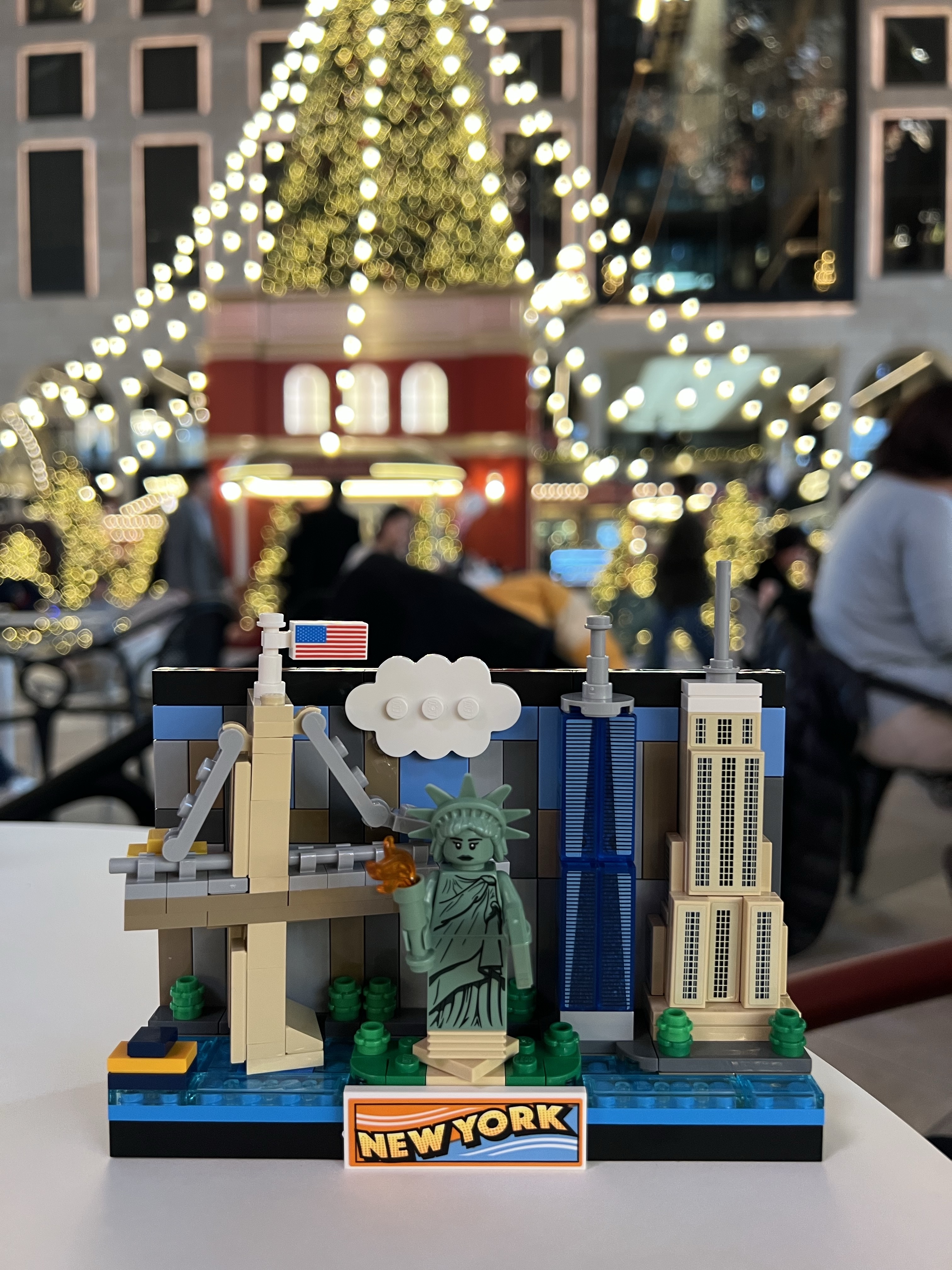 Lego New York Postcard 착용 스타일 - 2