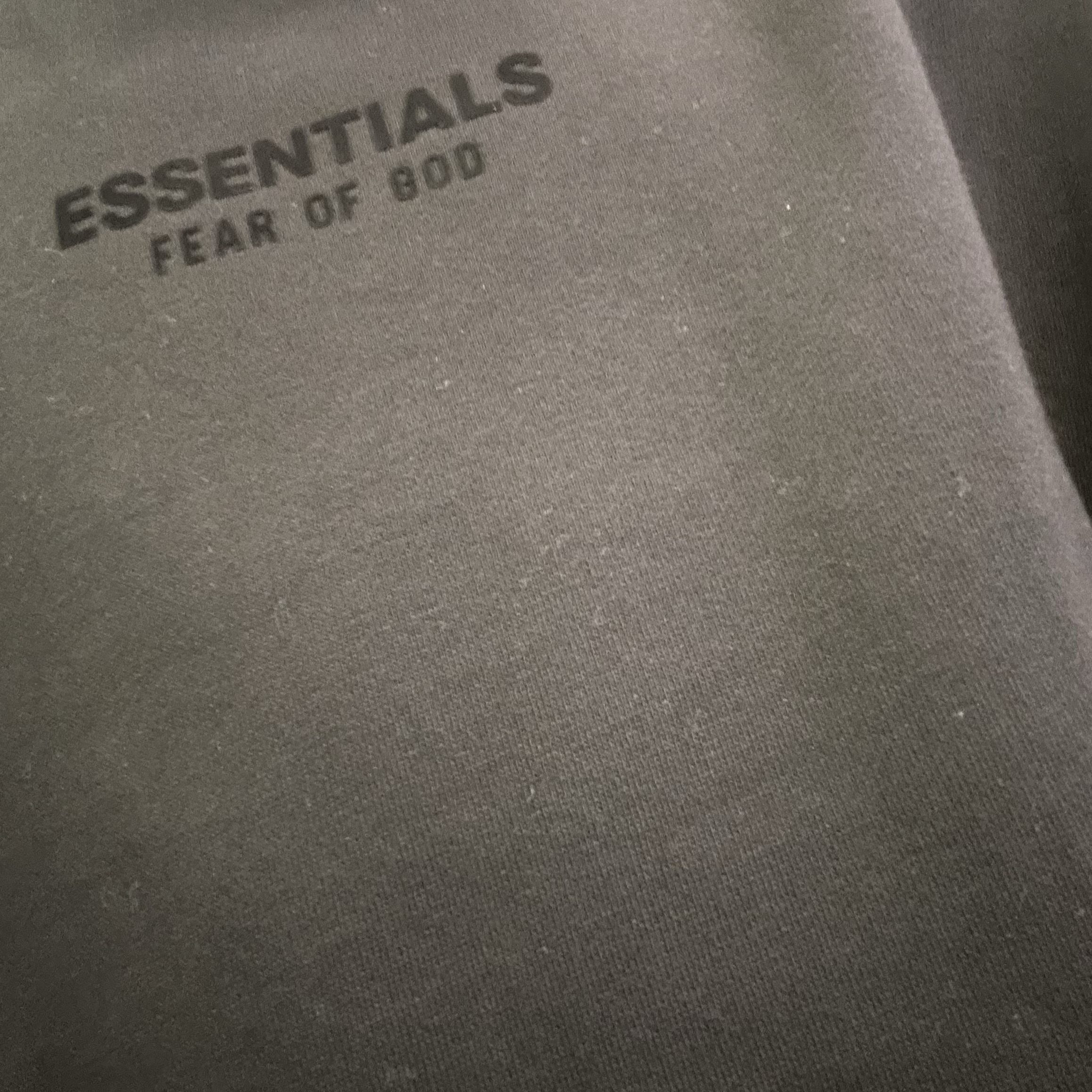 Essentials Hoodie Jet Black - 23FW 착용 스타일