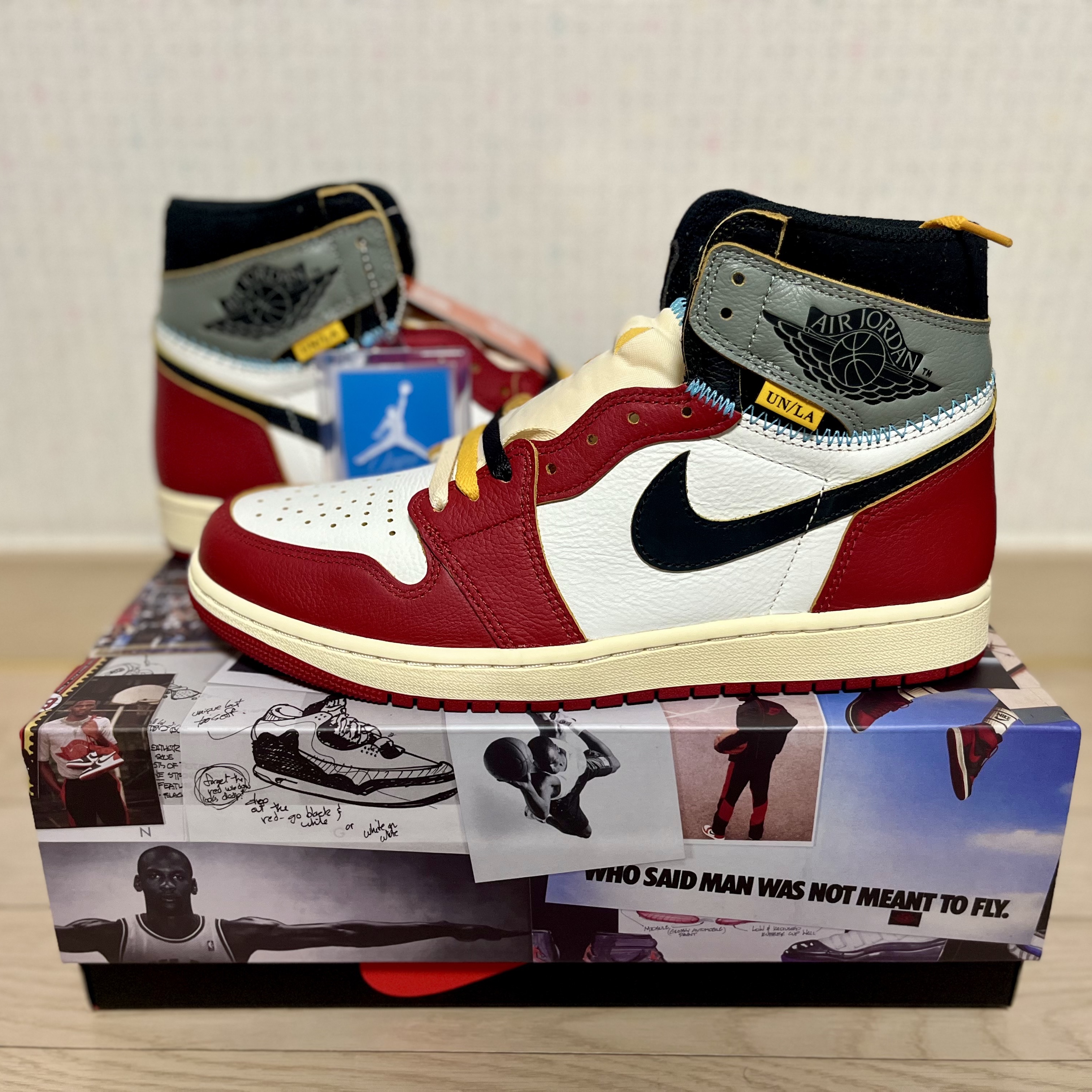 Jordan 1 x Union Retro High OG Chicago Shadow 착용 스타일