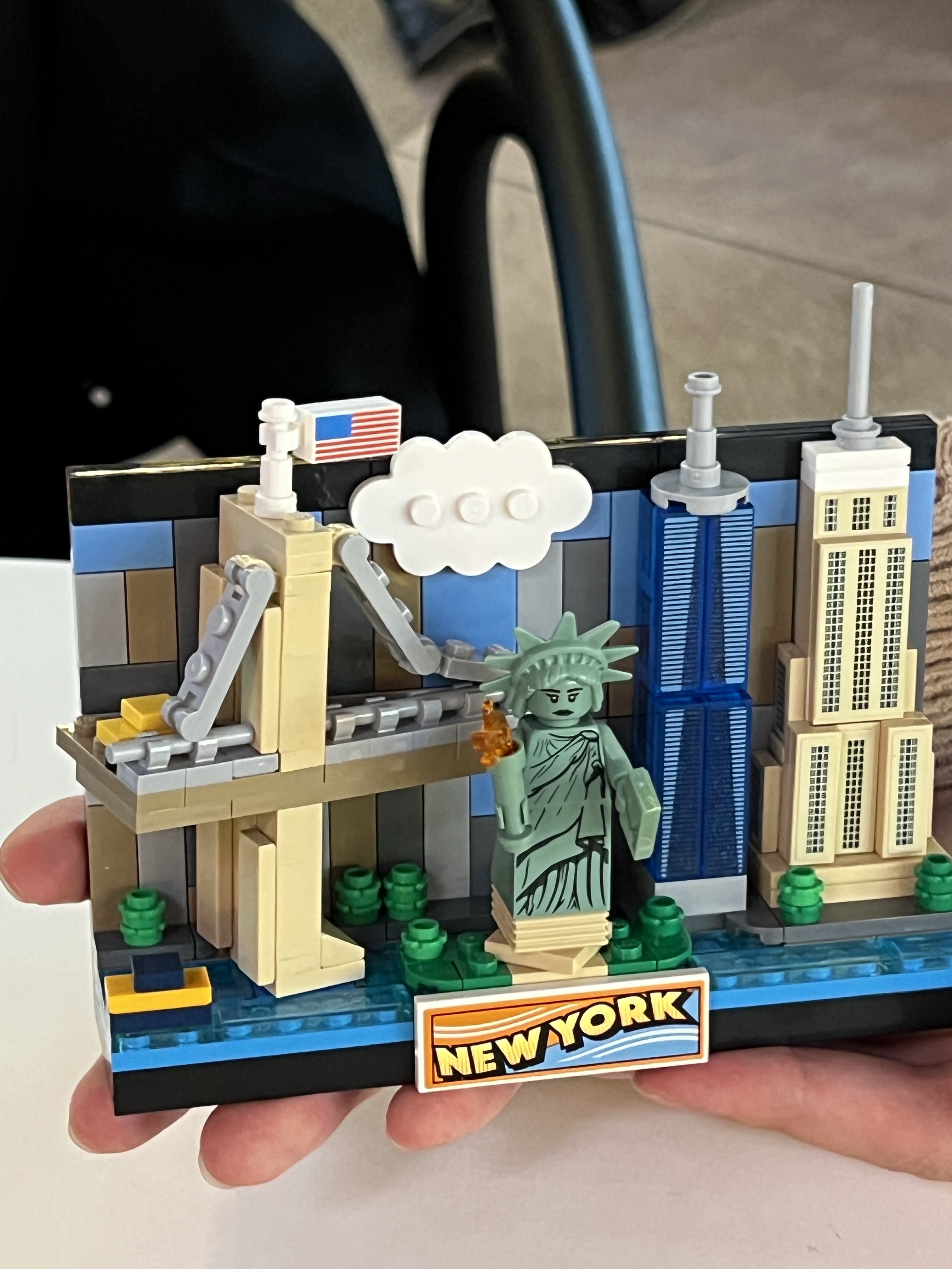Lego New York Postcard 착용 스타일 - 1