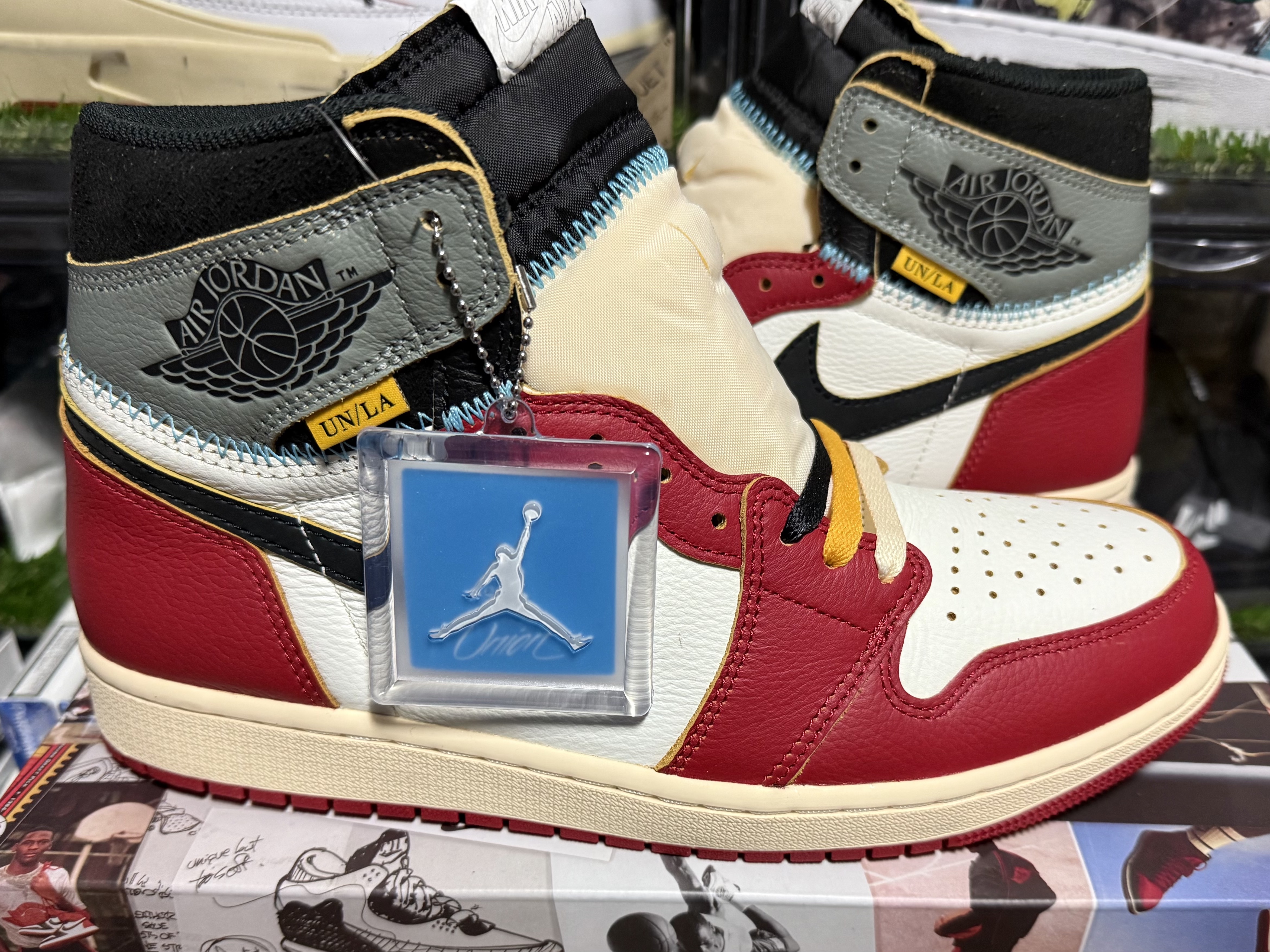 Jordan 1 x Union Retro High OG Chicago Shadow 착용 스타일