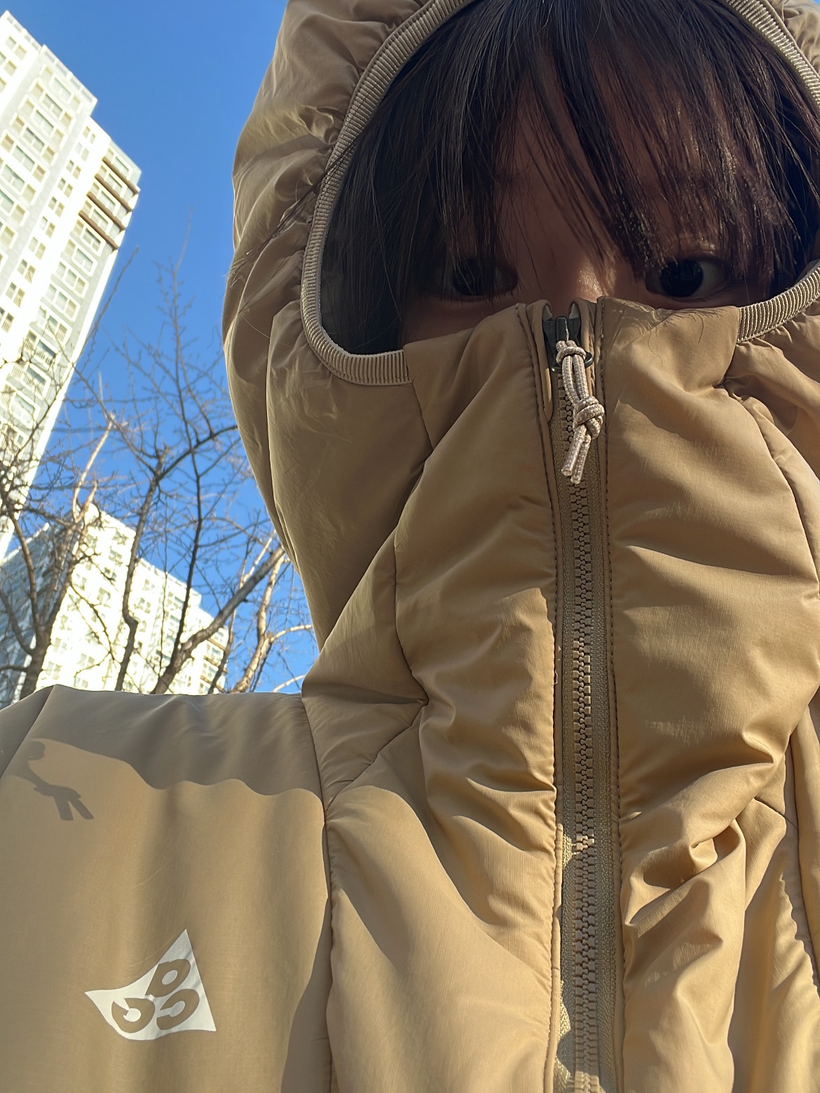 Nike ACG Therma-Fit ADV Rope De Dope Jacket Light Iron Ore - Asia 착용 스타일