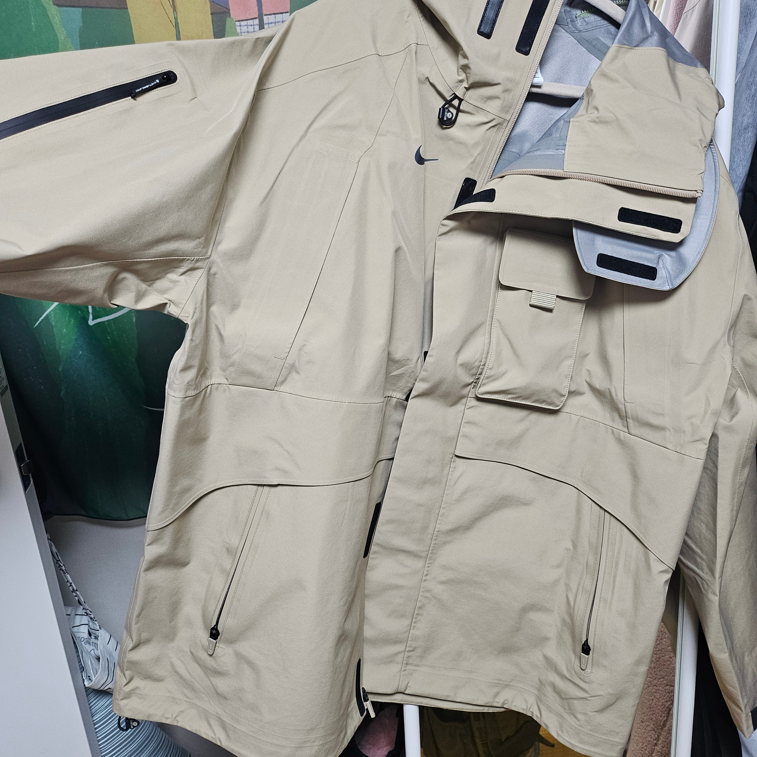 Nike x Travis Scott NRG BH Jacket Limestone - US/EU 착용 스타일 - 1