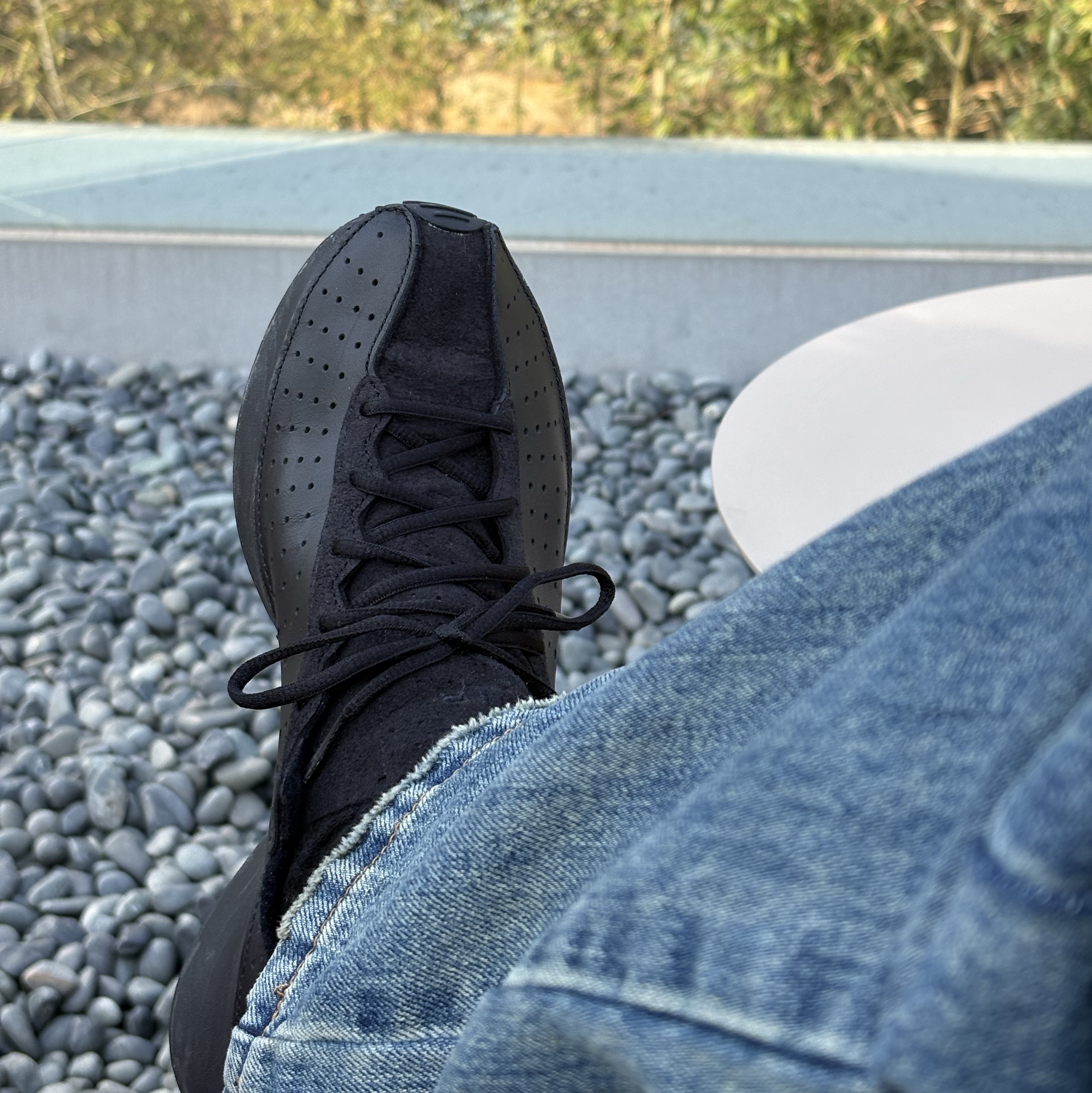 (W) Nike Air Superfly Black 착용 스타일