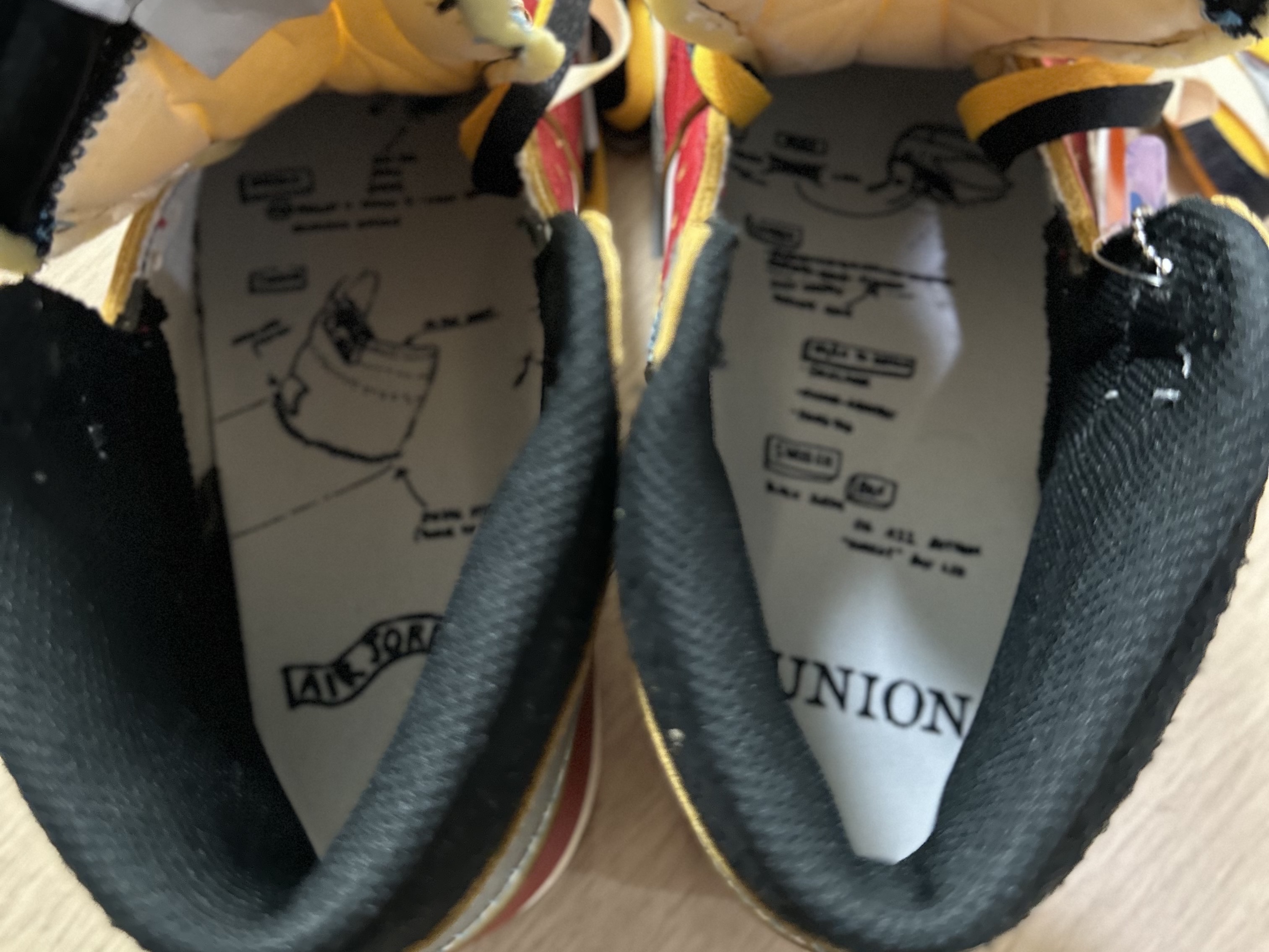 Jordan 1 x Union Retro High OG Chicago Shadow 착용 스타일 - 3