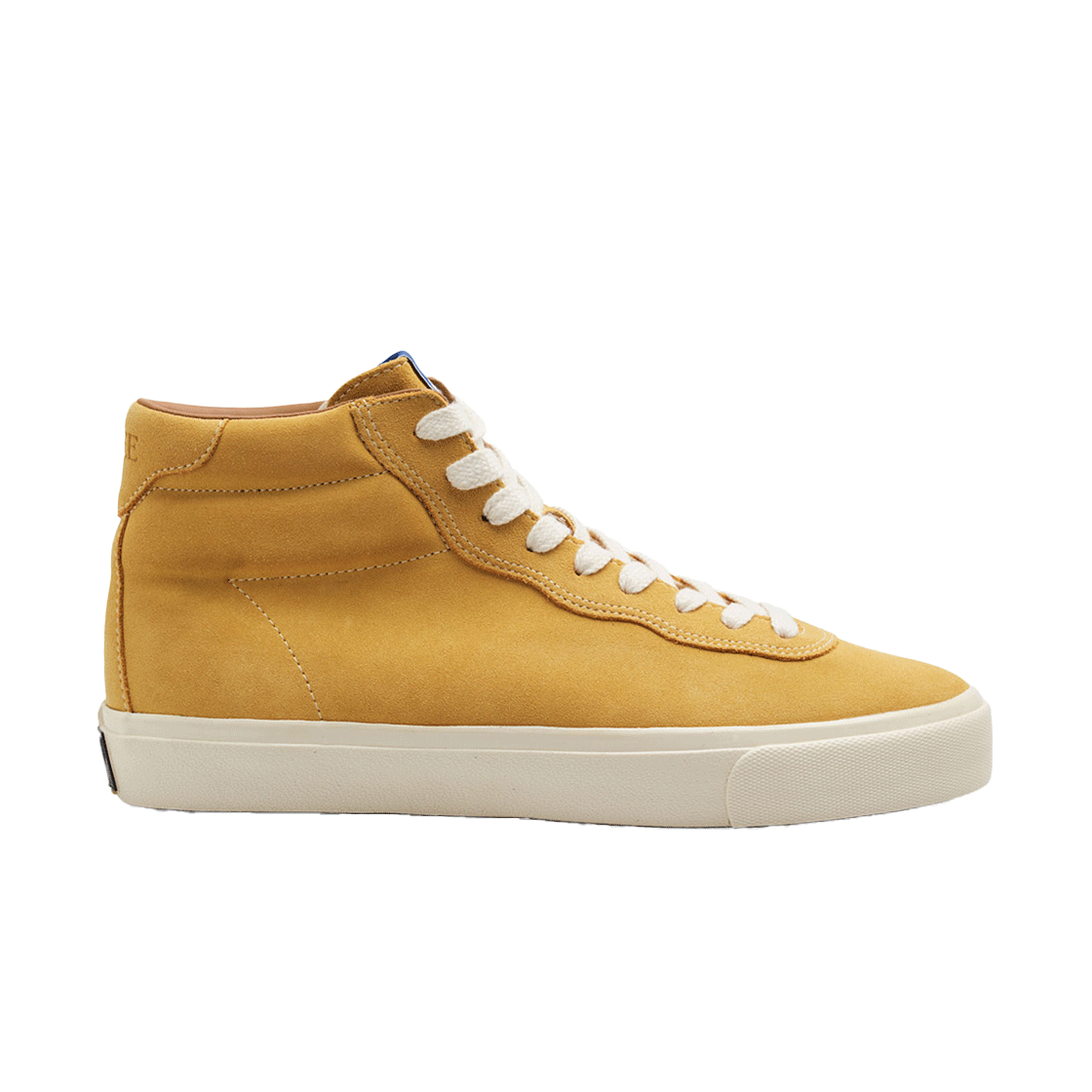 P000BJCE Last Resort AB Vm001 Suede Hi Mustard Yellow White