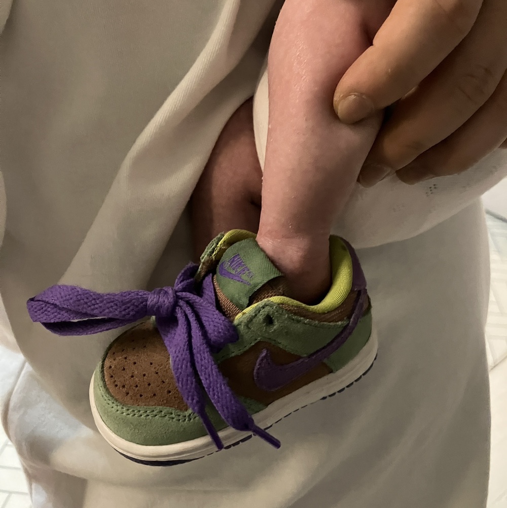 (TD) Nike Dunk Low SP Veneer 착용 스타일 - 1
