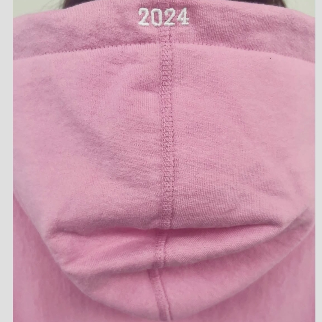 Supreme Box Logo Hooded Sweatshirt Dusty Pink - 24FW 착용 스타일 - 3