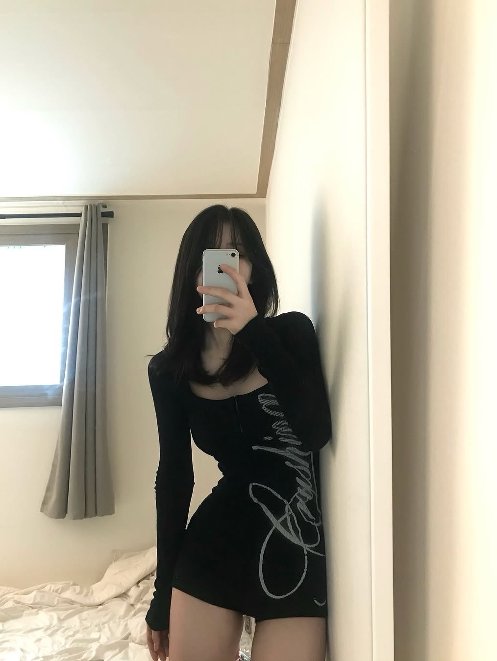 [KREAM 단독] Bonnae Body suit Black, [KREAM 단독] Bonnae Body suit White 착용 스타일