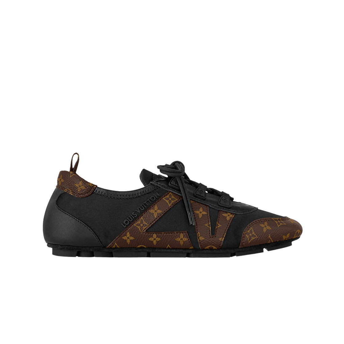 - (W) Louis Vuitton LV Sneakerina Black