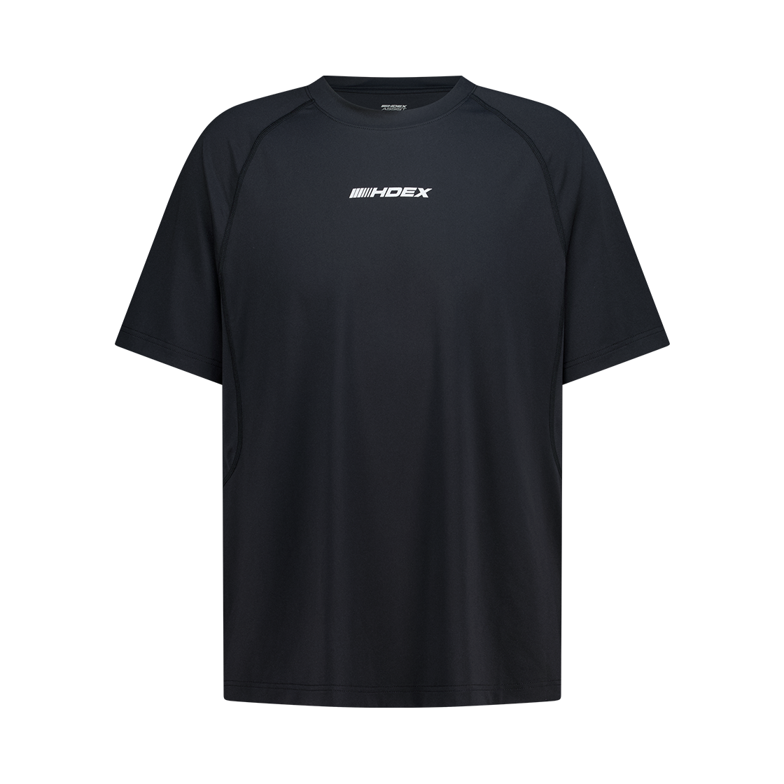 에이치덱스 어시스트 매쉬 믹스 숏 슬리브 블랙