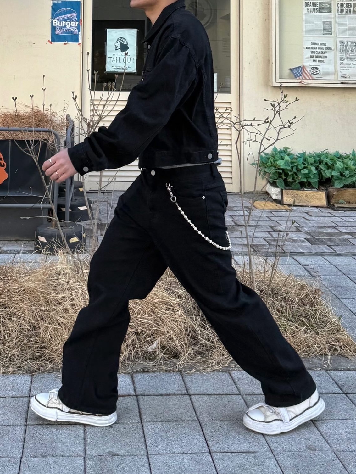 Maison Mihara Yasuhiro Peterson OG Sole Canvas Low-top Sneakers Natural 착용 스타일 - 9