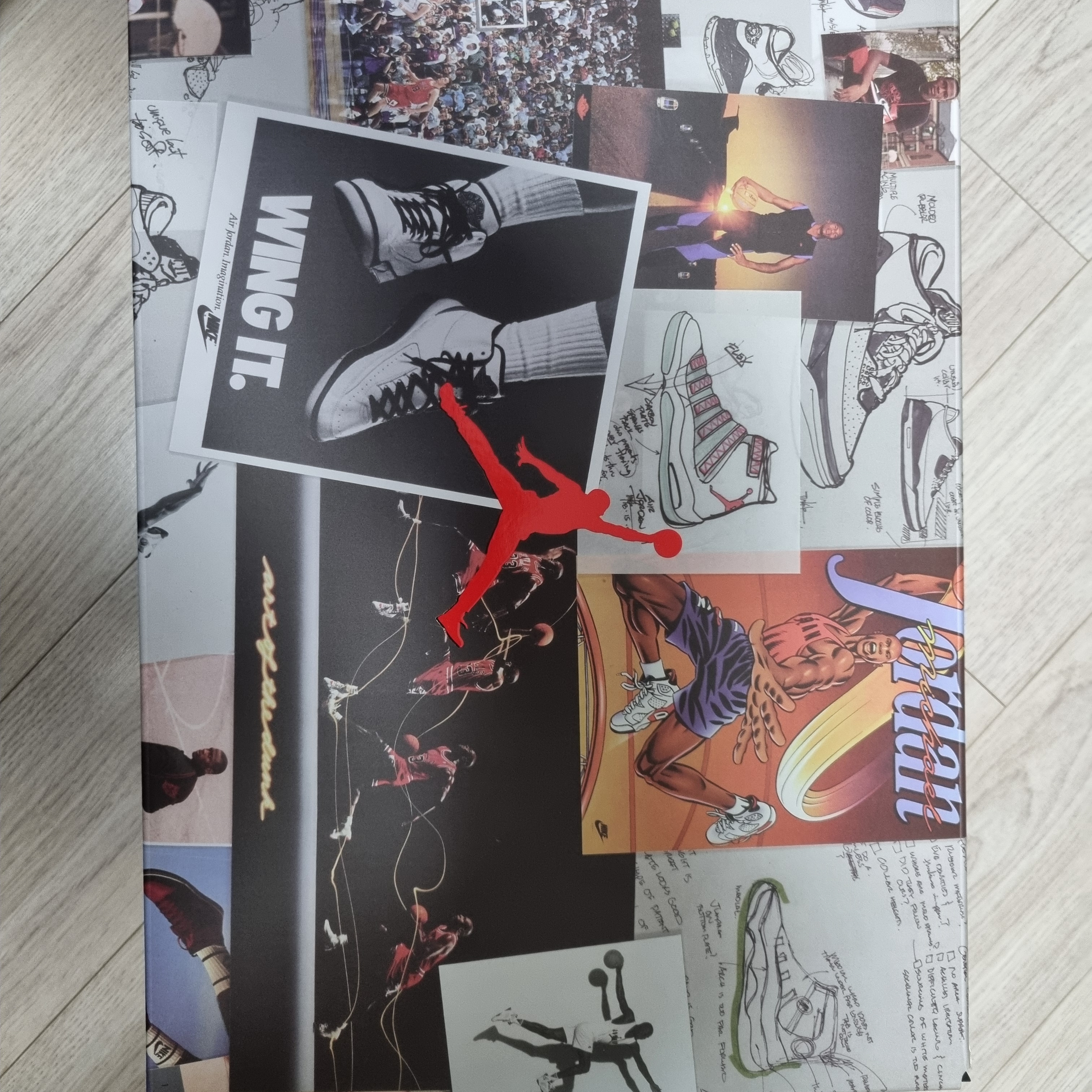 Jordan 1 x Union Retro High OG Chicago Shadow 착용 스타일 - 4