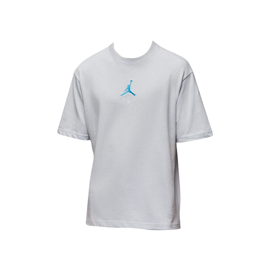 Jordan Flight MVP 85 T-Shirt Pure Platinum Dark Powder Blue - Asia