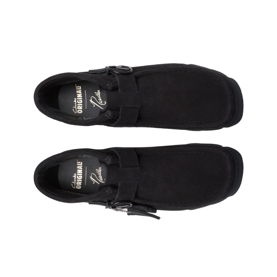 클락스 x 니들스 왈라비 스트랩 부츠 블랙 스웨이드(Clarks x Needles Wallabee Strap Boots Black Suede) - 2