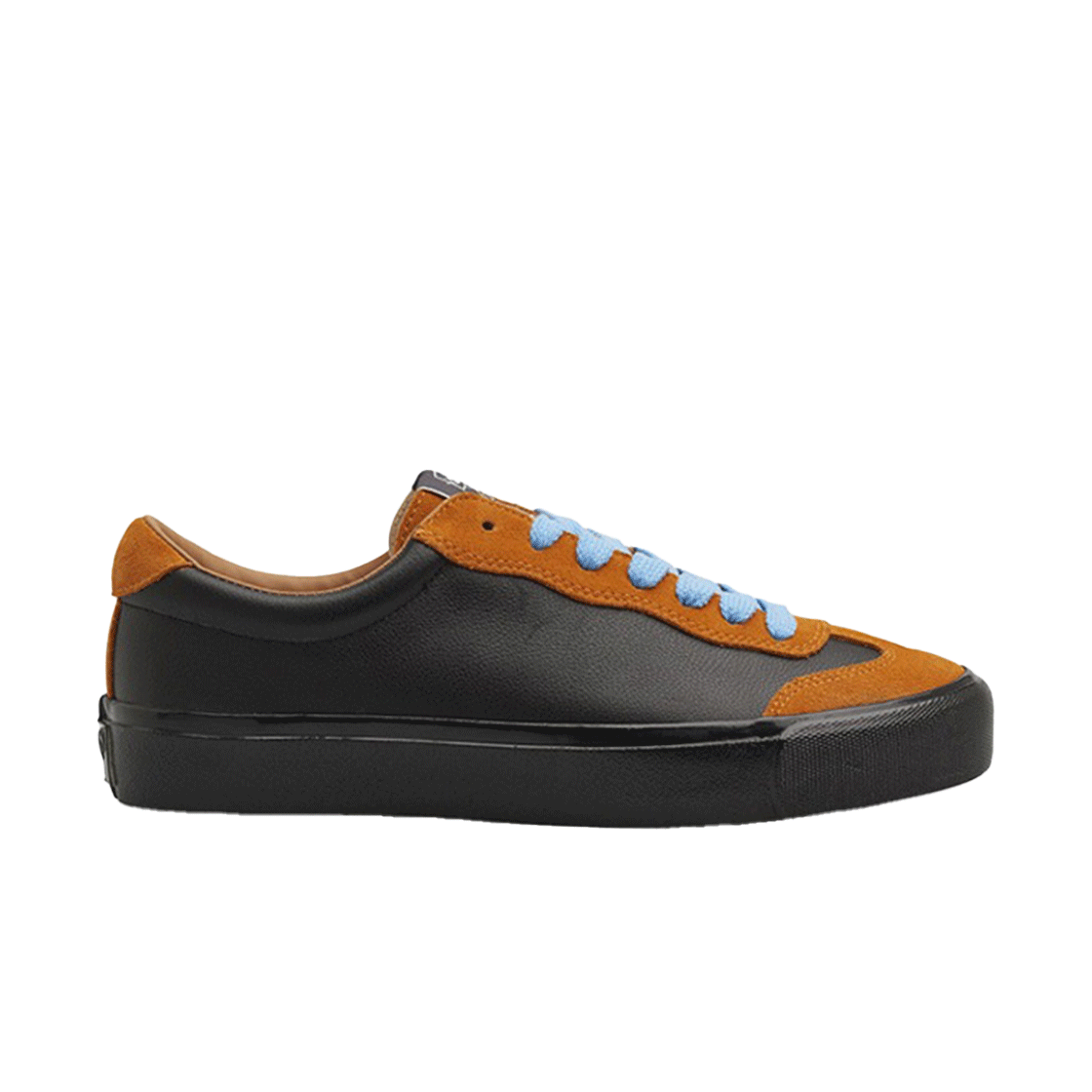 라스트리조트 VM004 밀릭 레더 스웨이드 로우 듀오 오렌지 블랙 블랙(Last Resort AB Vm004 Milic Leather Suede Lo Duo Orange Black Black)