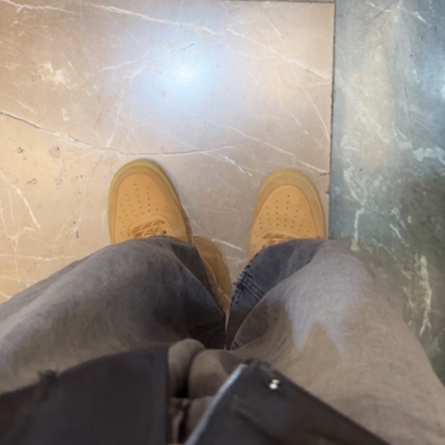 Nike Air Force 1 '07 WB Flax 착용 스타일