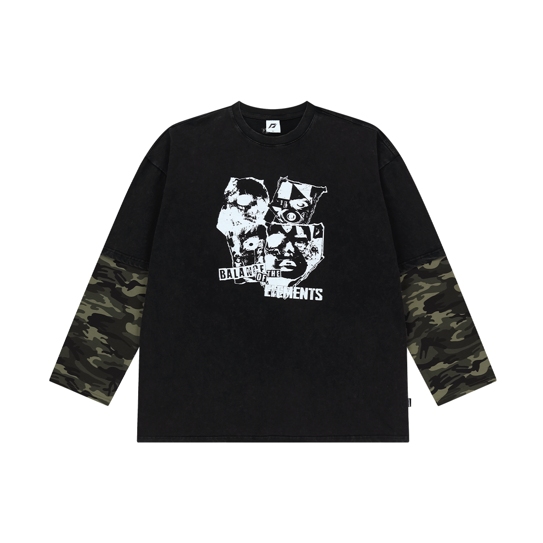 DMNT25SSLS003 Dominant Balance Layered Long Sleeve