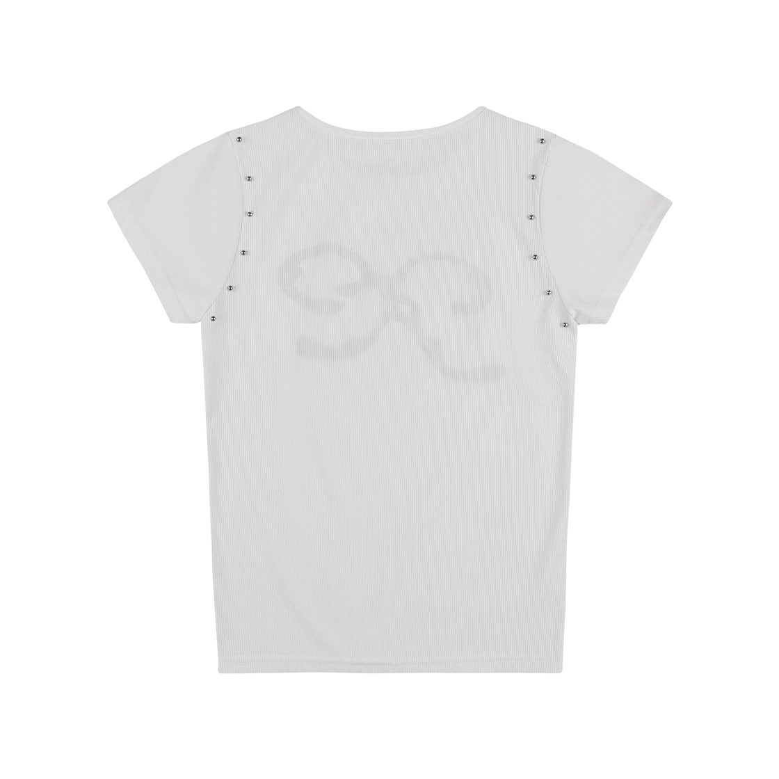 ★FANCYCLUB★ETERNAL STUD TEE (WHITE)★正規品/韓国直送料込 팬시클럽 이터널 스터드 티 화이트 | FANCY CLUB | KREAM