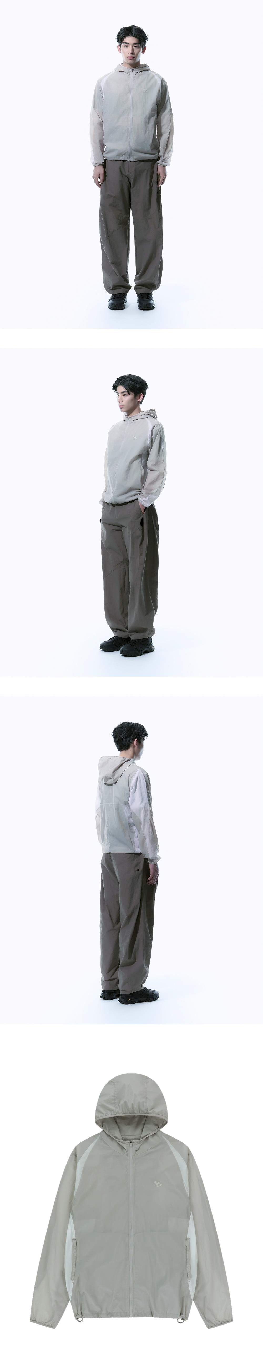 산산기어 패널드 자켓 그레이_25SS | Sansan Gear | KREAM
