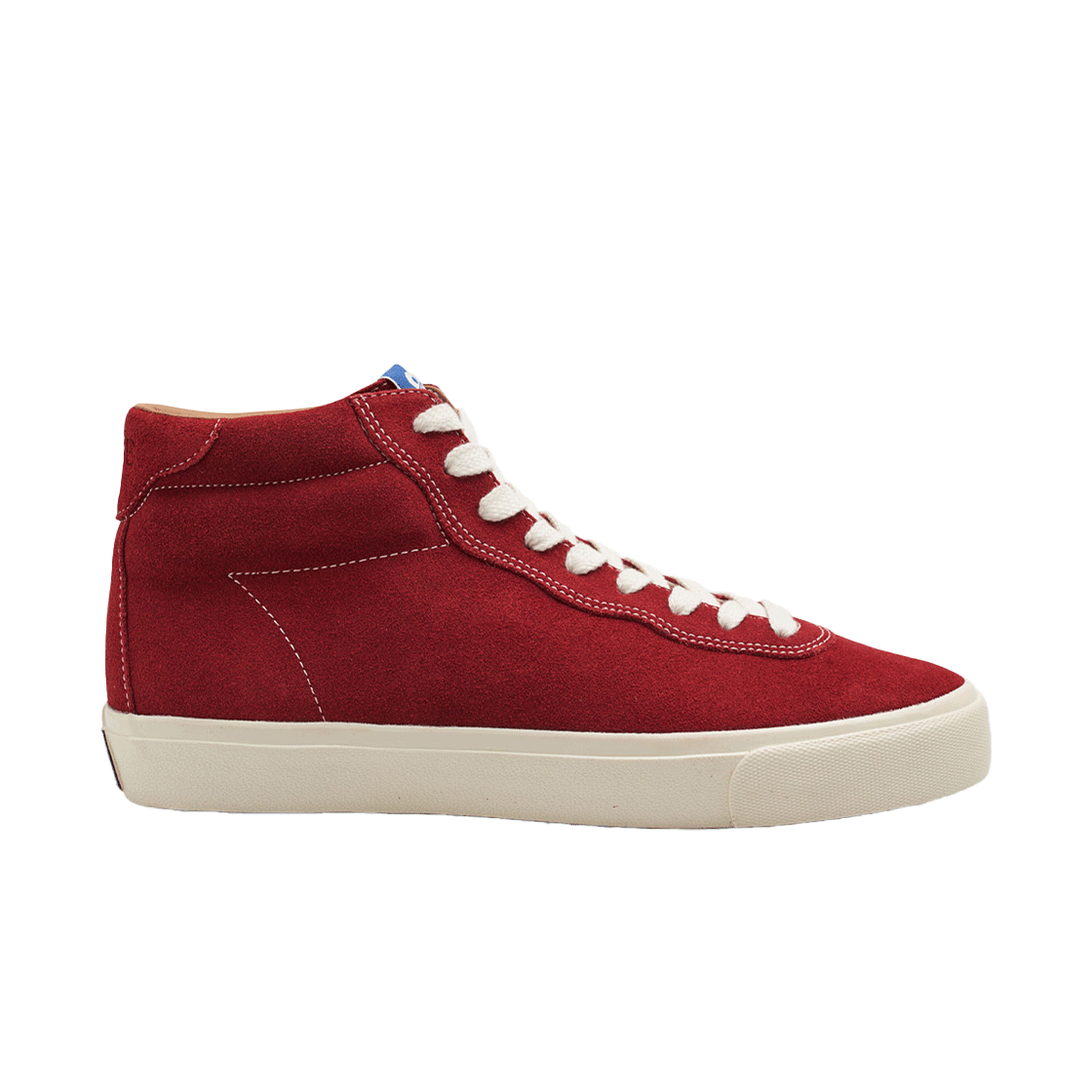 P000BJCF Last Resort AB Vm001 Suede Hi Old Red White