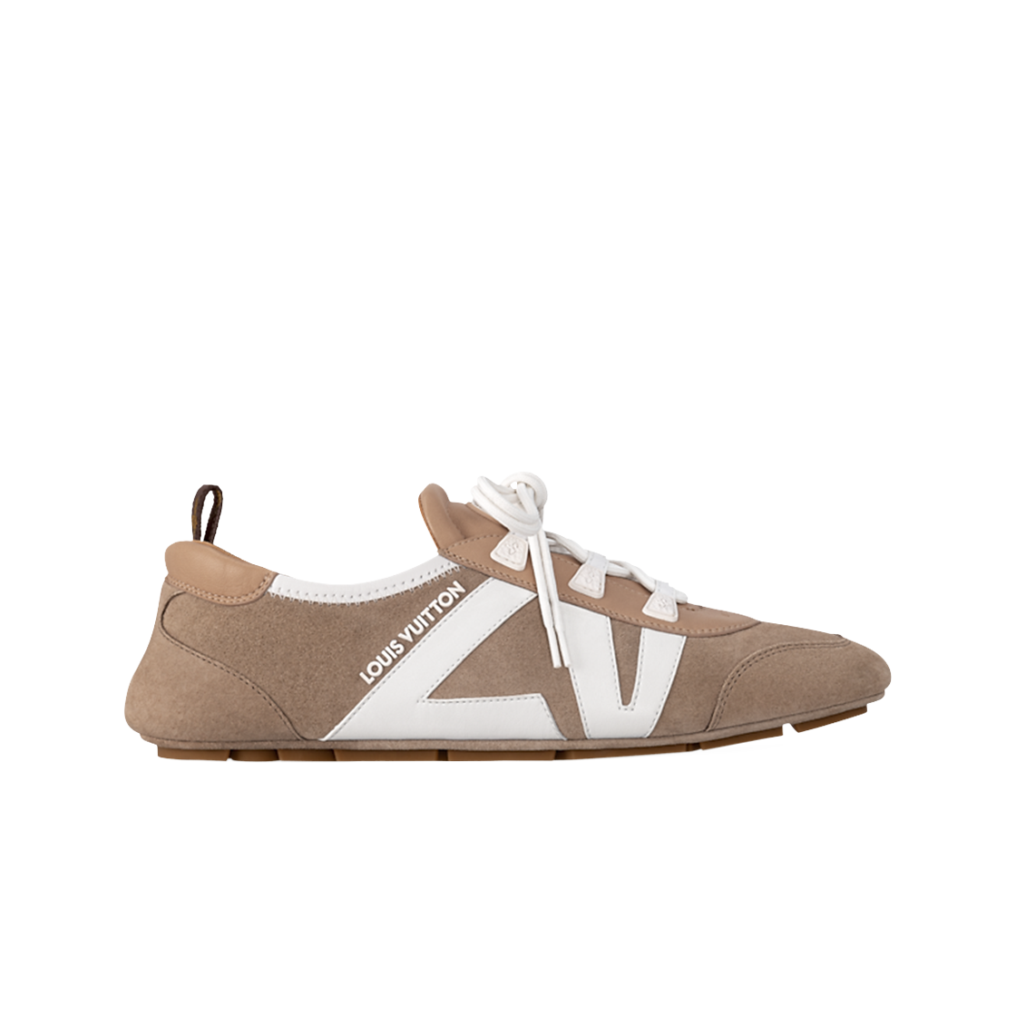 - (W) Louis Vuitton LV Sneakerina Hazelnut Brown