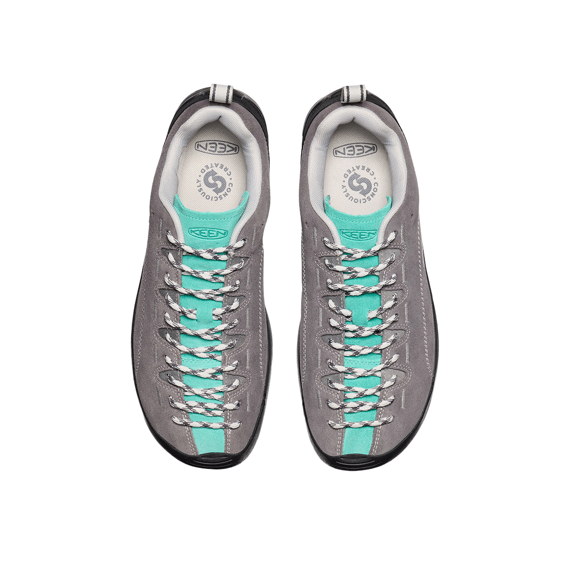 킨 재스퍼 그레이 남성 스니커즈(Keen 25SS Jasper Men Sneakers Steel Grey/Bright Aqua) - 3