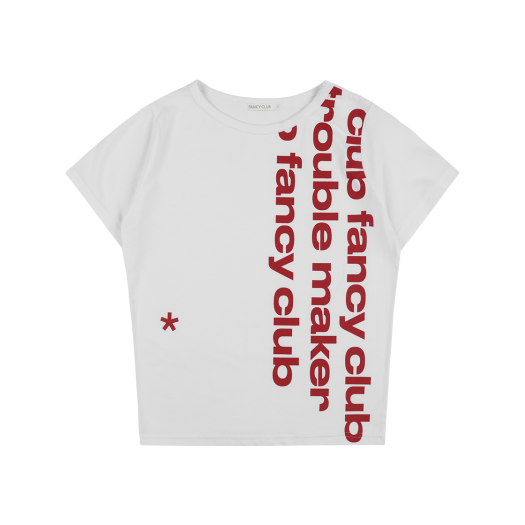 F25QB103WH [예약 배송] Fancy Club Baywatch Crop Tee White