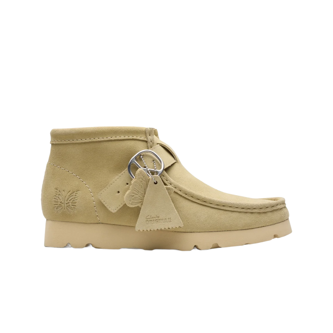 클락스 x 니들스 왈라비 스트랩 부츠 메이플 스웨이드(Clarks x Needles Wallabee Strap Boots Maple Suede)