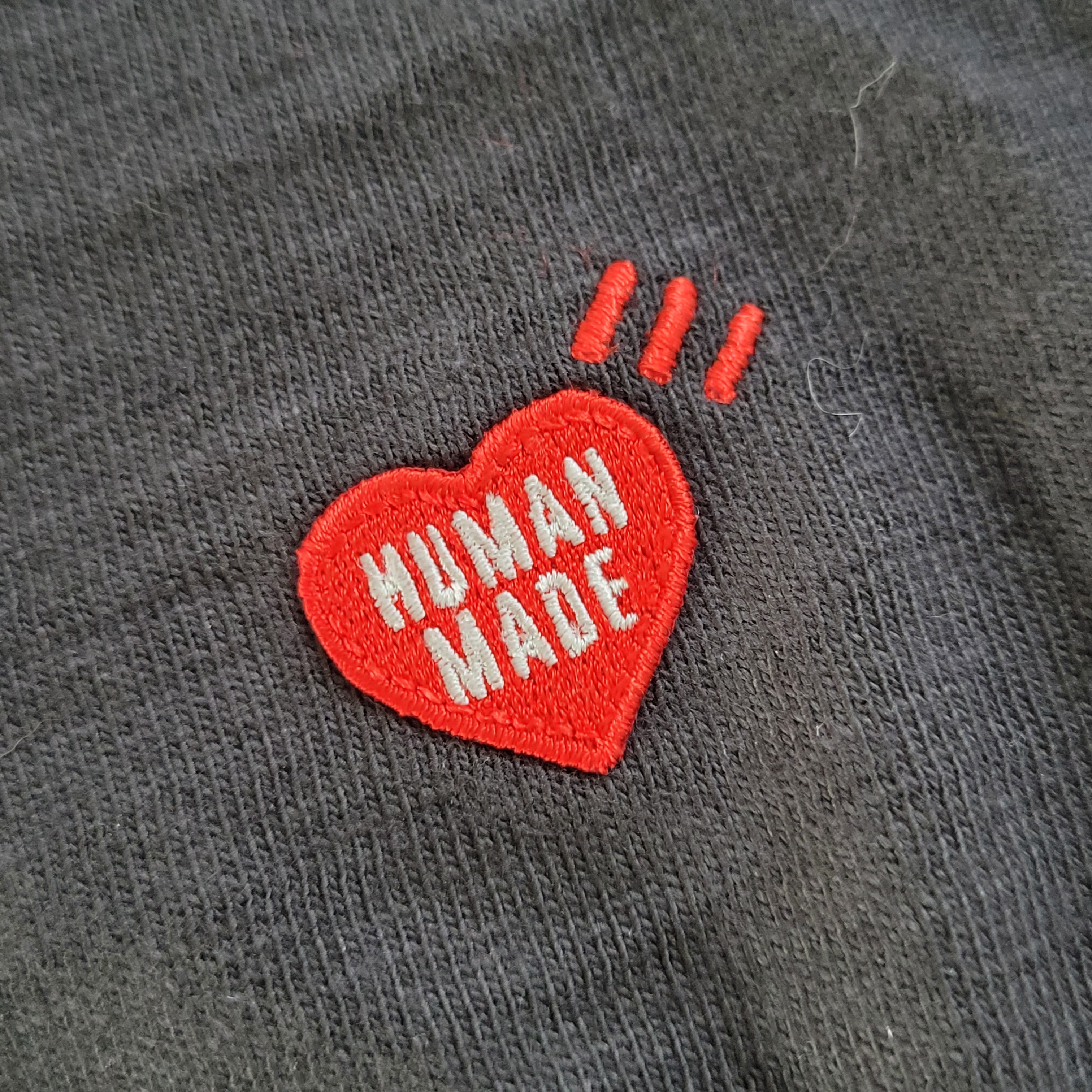 Human Made Graphic L/S T-Shirt Black 착용 스타일 - 2