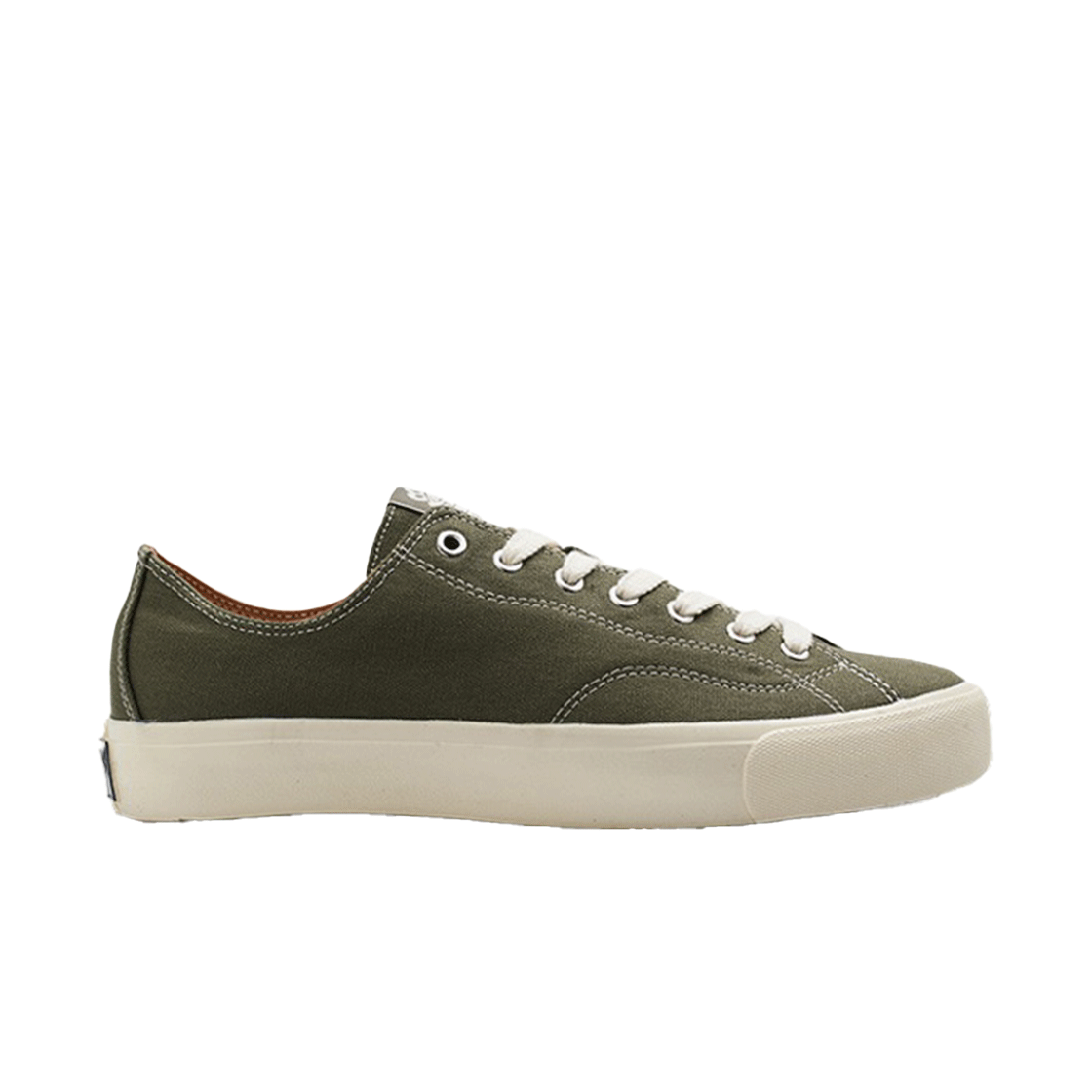 라스트리조트 VM003 캔버스 로우 번트 올리브 화이트(Last Resort AB Vm003 Canvas Lo Burnt Olive White)