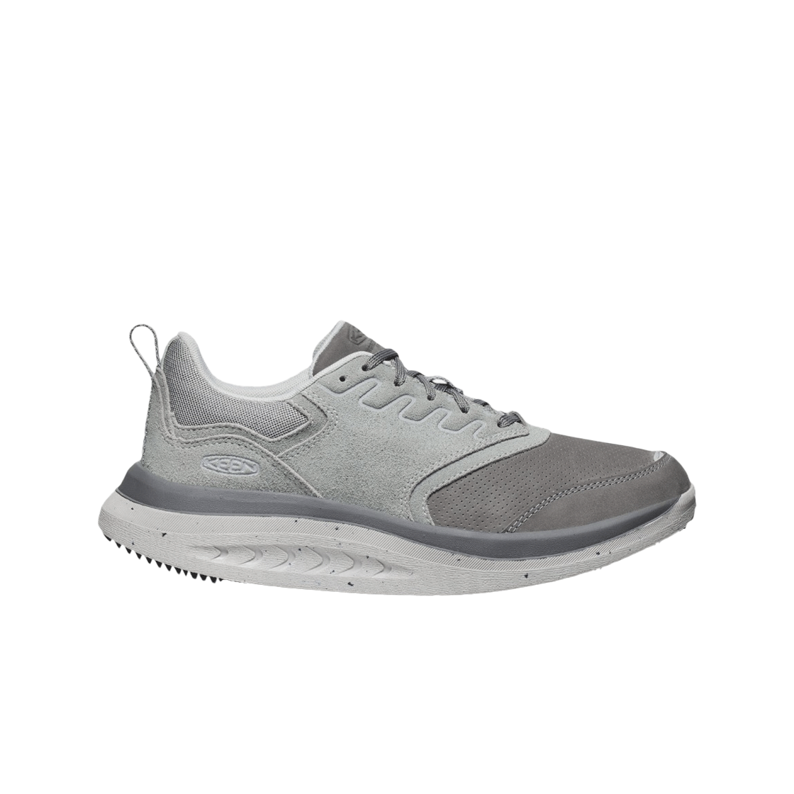 킨 x 엔지니어드 가먼츠 WK400 남성 가죽 러닝화 밝은 그레이(Keen X ENGINEERED GARMENTS WK400 Men Running Shoes Leather Grey) - 1