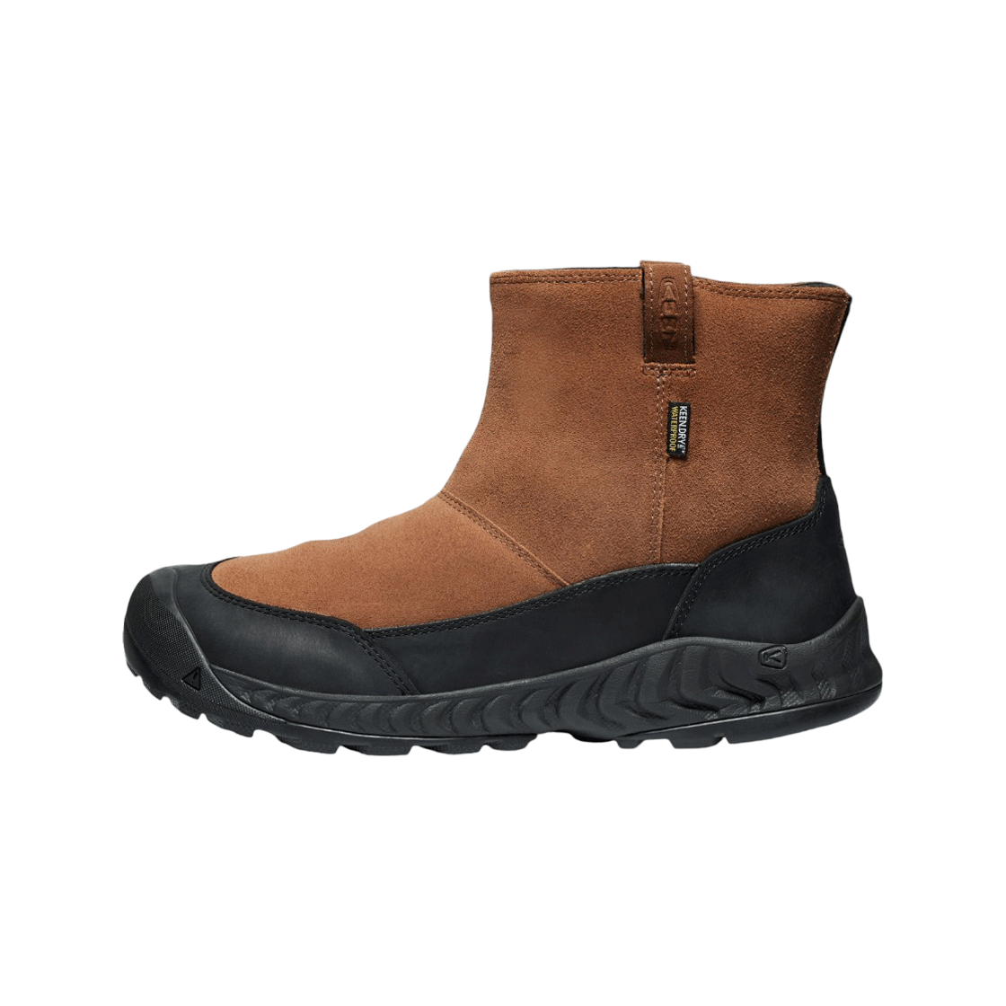 킨 후드 넥시스 풀온 LEA WP 밝은 브라운 남성 방한부츠(Keen Hood Nxis Pull On Lea WP Men Snow Boots Bison/Dark Earth) - 2