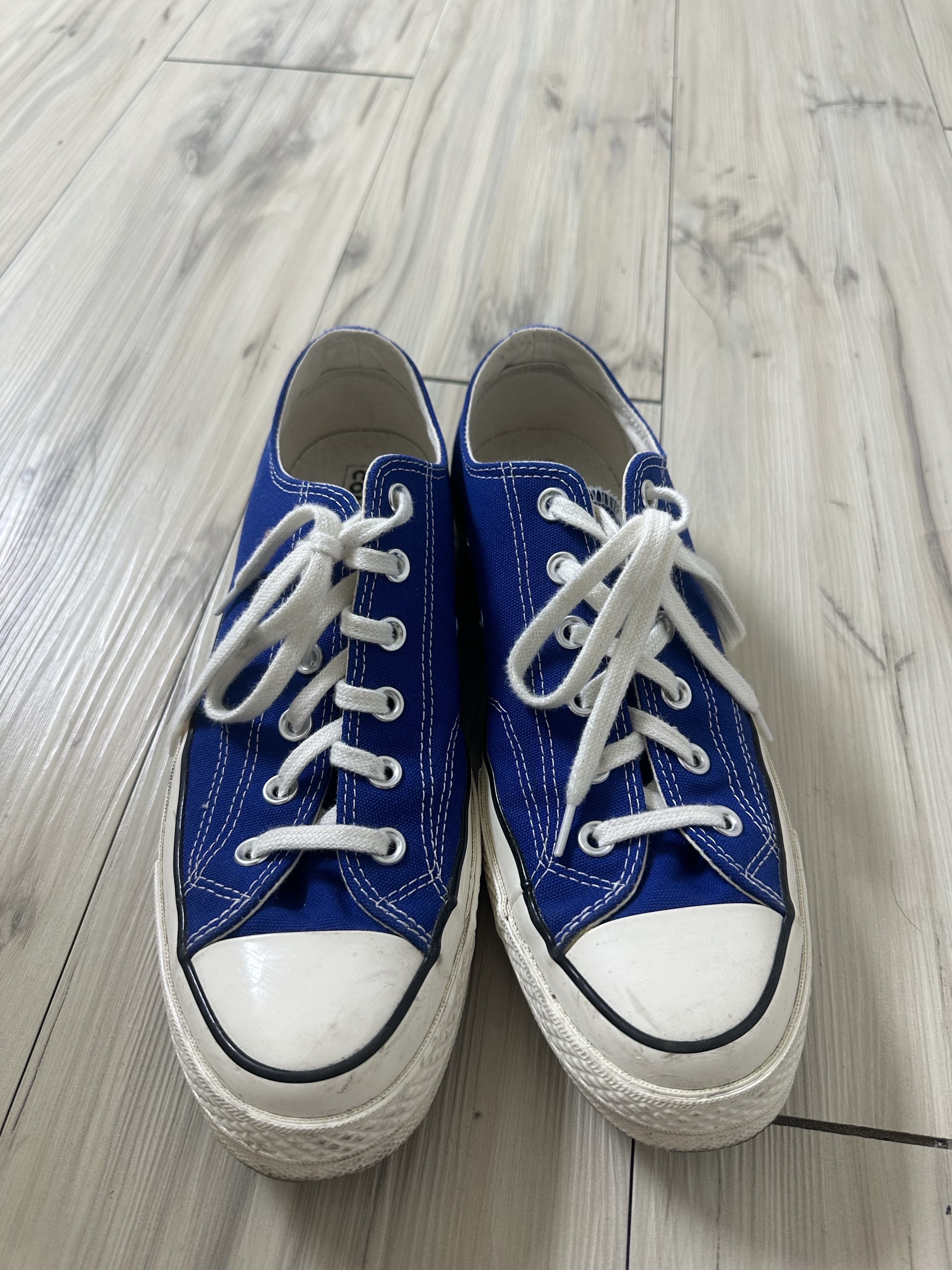 Converse Chuck 70 Ox Vintage Canvas Rush Blue 착용 스타일