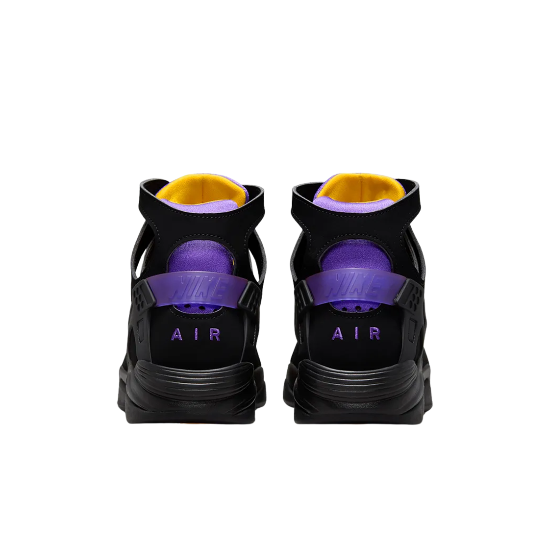 나이키 에어 플라이트 허라치 블랙 바시티 퍼플(Nike Air Flight Huarache Black Varsity Purple) - 3