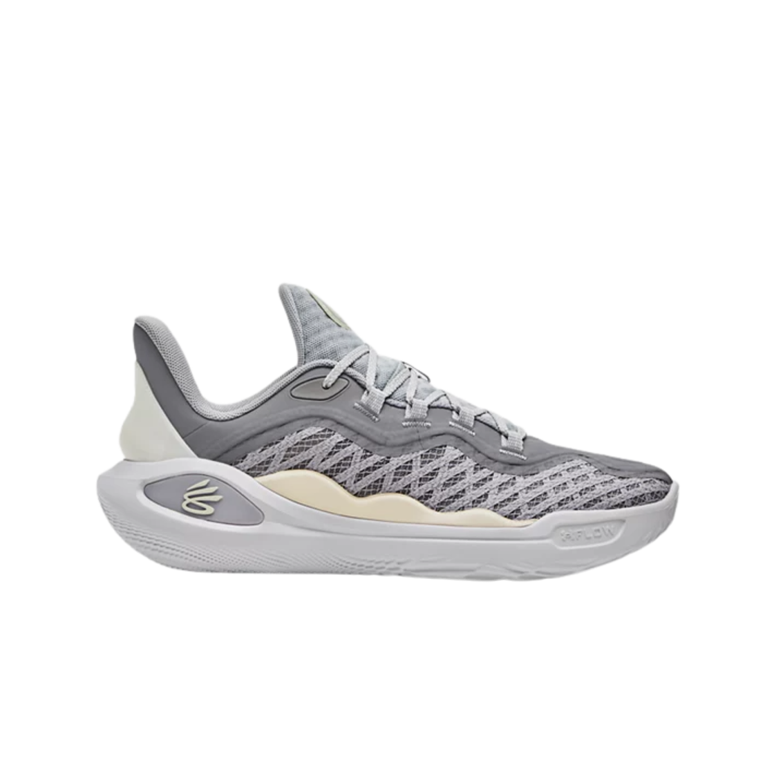 언더아머 커리 11 영 울프 헤일로 그레이 스틸(Under Armour Curry 11 Young Wolf Halo Gray Steel)