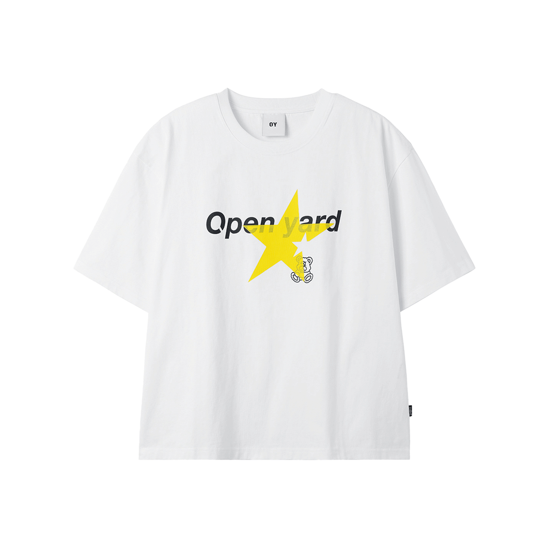 ★OY★DOLLY STAR LOGO CROPPED TEE - WHITE★正規品/直送料込 오와이 돌리 스타 로고 크롭 티 화이트 | OY | KREAM