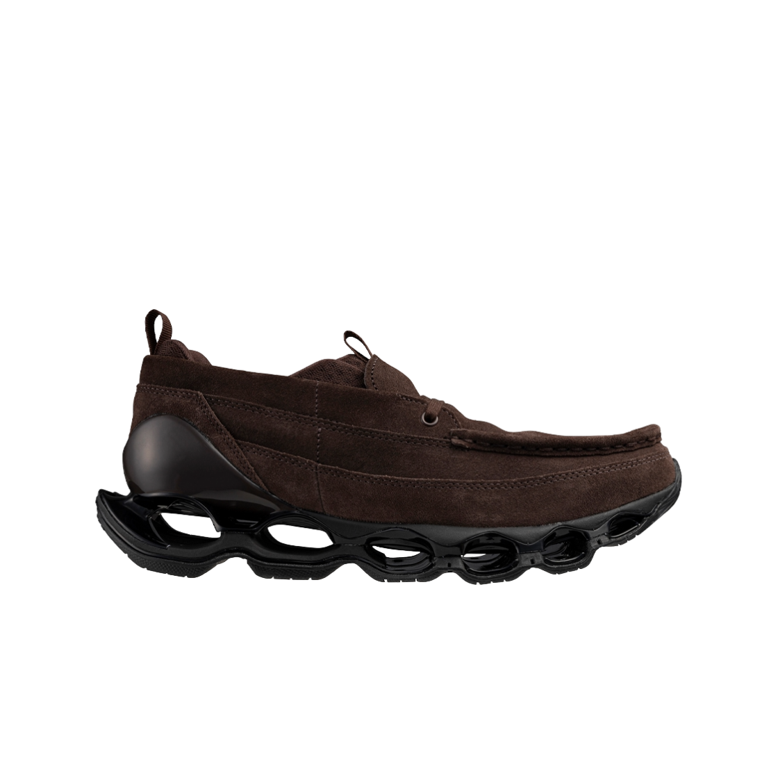 미즈노 웨이브 프로페시 MOC 스웨이드 치커리 커피 몰레 블랙(Mizuno Wave Prophecy MOC Suede Chicory Coffee Molé Black)