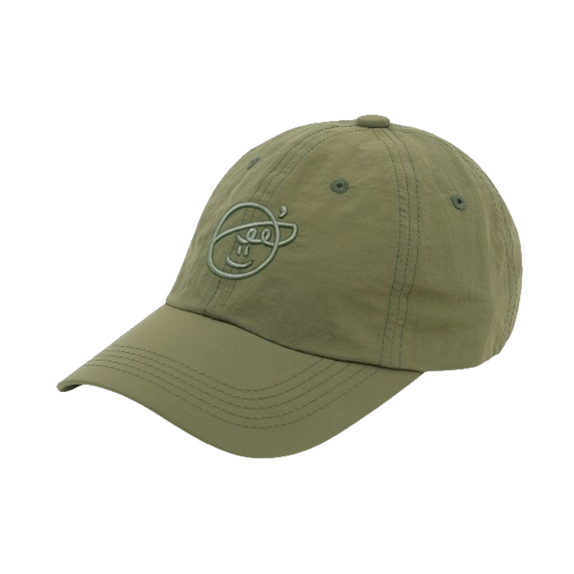 돈포겟미 에터 라이트 볼캡 카키(DONTFORGETME Eter Light Strap Khaki)