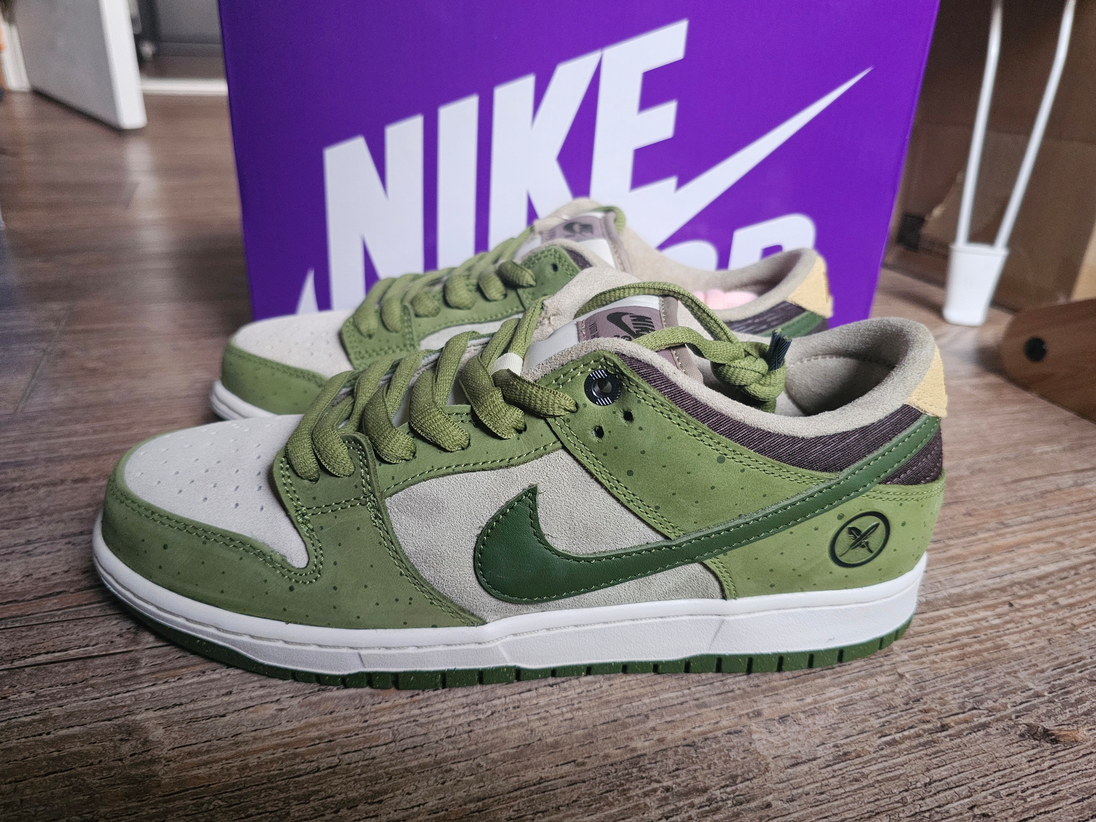 Nike x Yuto Horigome SB Dunk Low Matcha 착용 스타일 - 1
