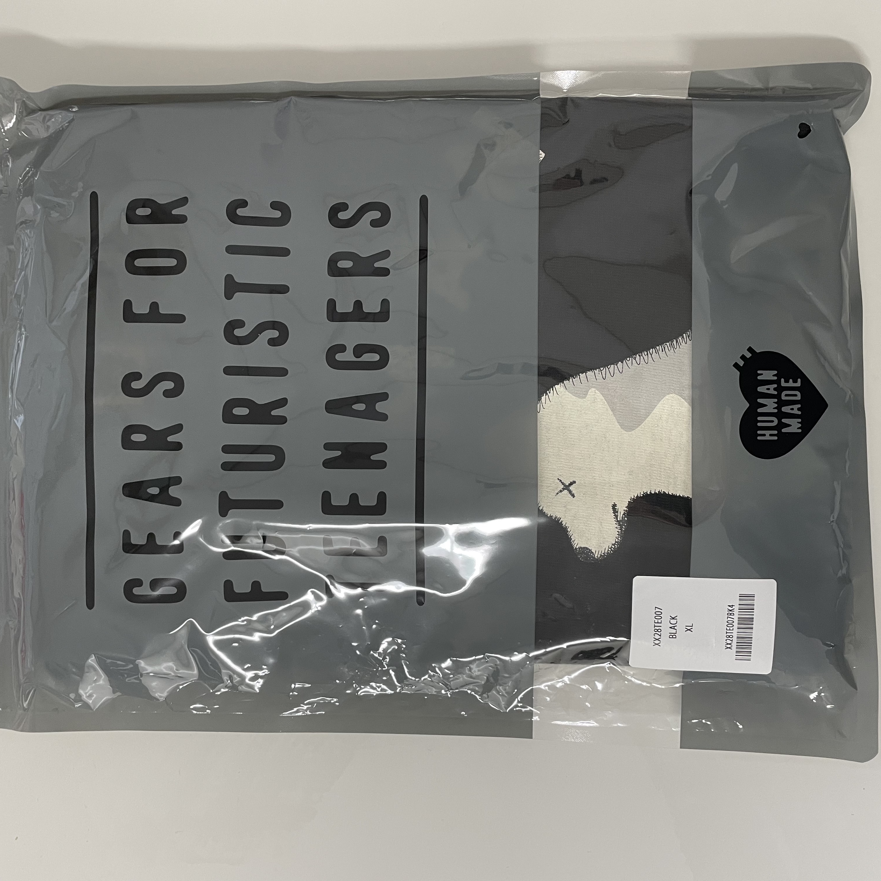 Human Made x Kaws Graphic T-Shirt Black - Seoul Store Exclusive 착용 스타일