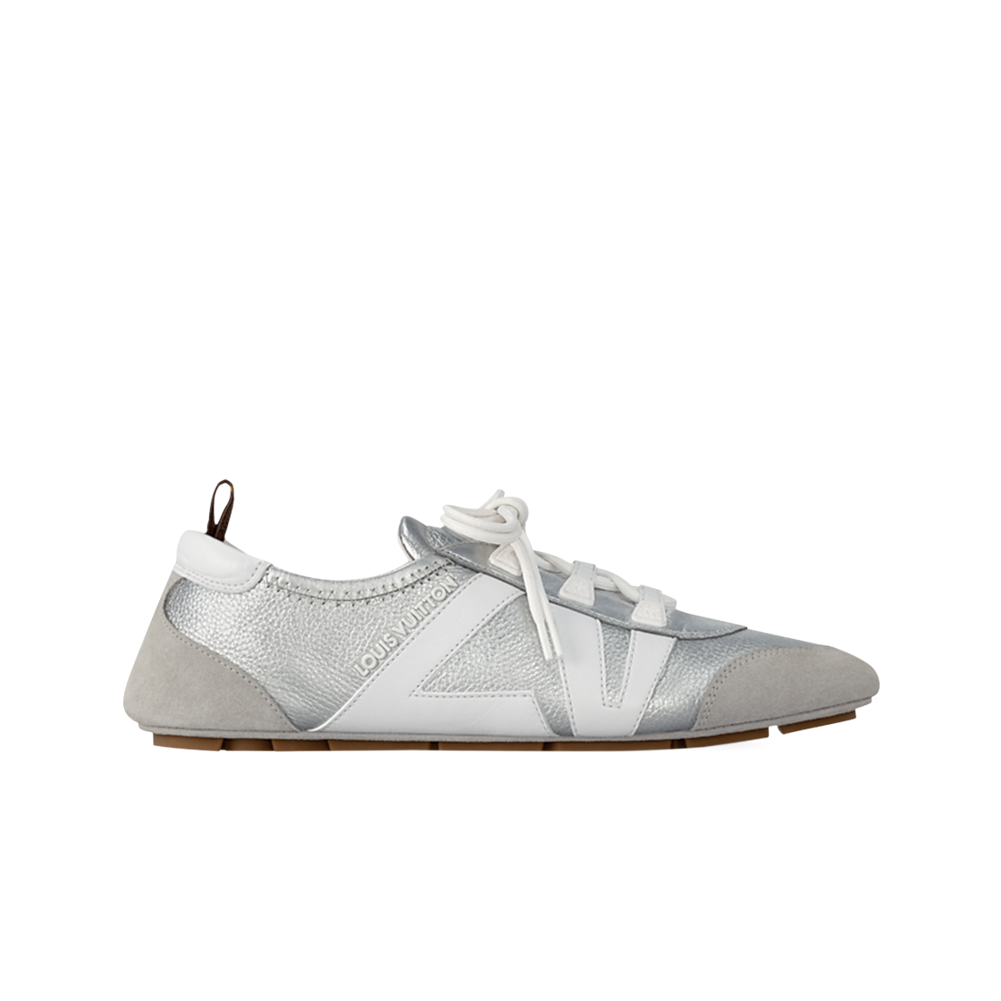 - (W) Louis Vuitton LV Sneakerina Silver