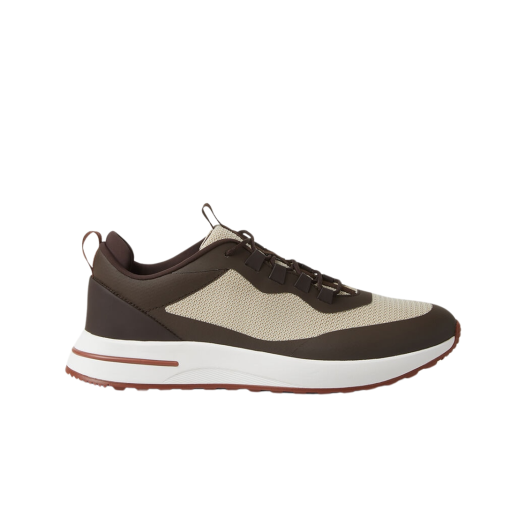 FAM1718-F6ZH Loro Piana Week-End Walk Sneakers Desert Light