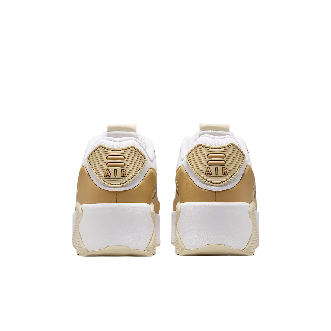 (W) 나이키 에어맥스 90 LV8 화이트 클럽 골드((W) Nike Air Max 90 LV8 White Club Gold) - 3