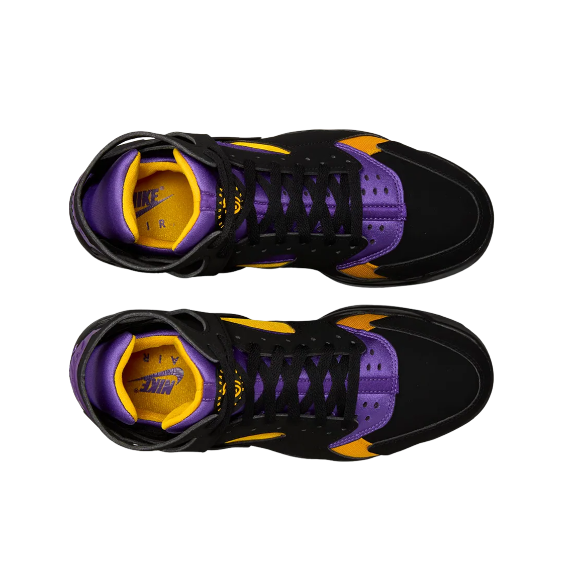나이키 에어 플라이트 허라치 블랙 바시티 퍼플(Nike Air Flight Huarache Black Varsity Purple) - 2