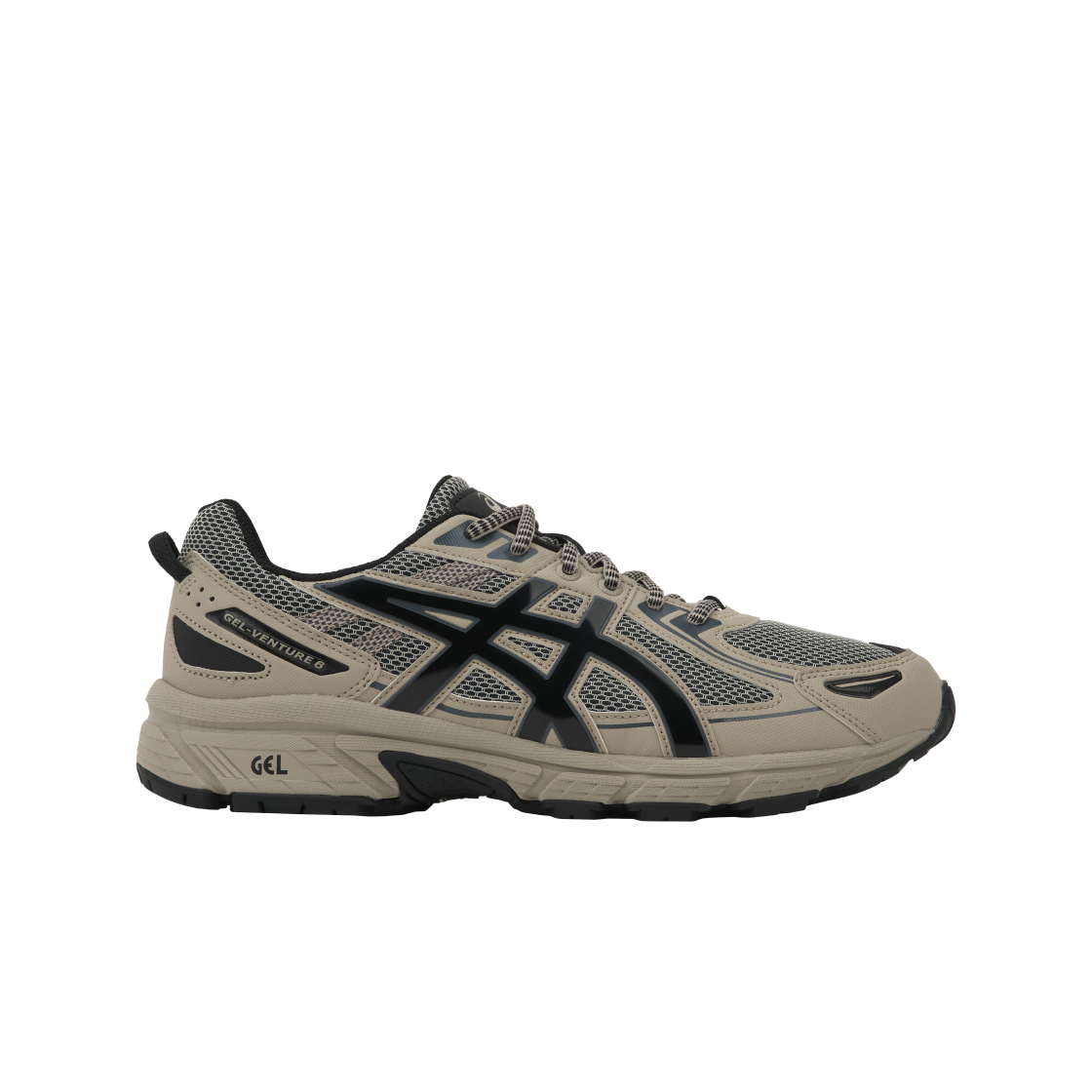 1201A897-020 Asics Gel-Venture 6 Feather Grey Black - 대표 이미지 #1