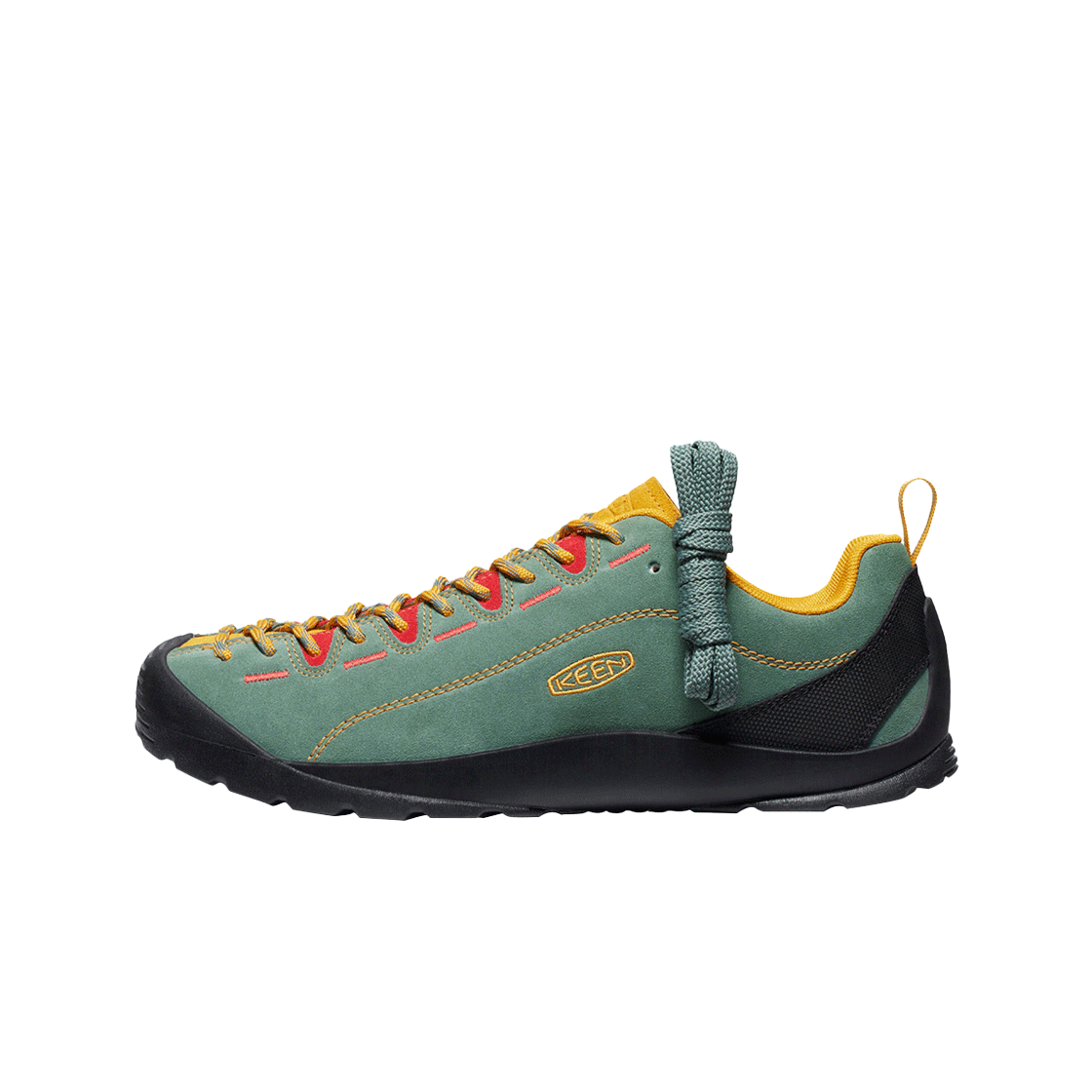 킨 재스퍼 청록 맨 스니커즈(KEEN Men Jasper Dark Forest/Golden Yellow) - 2