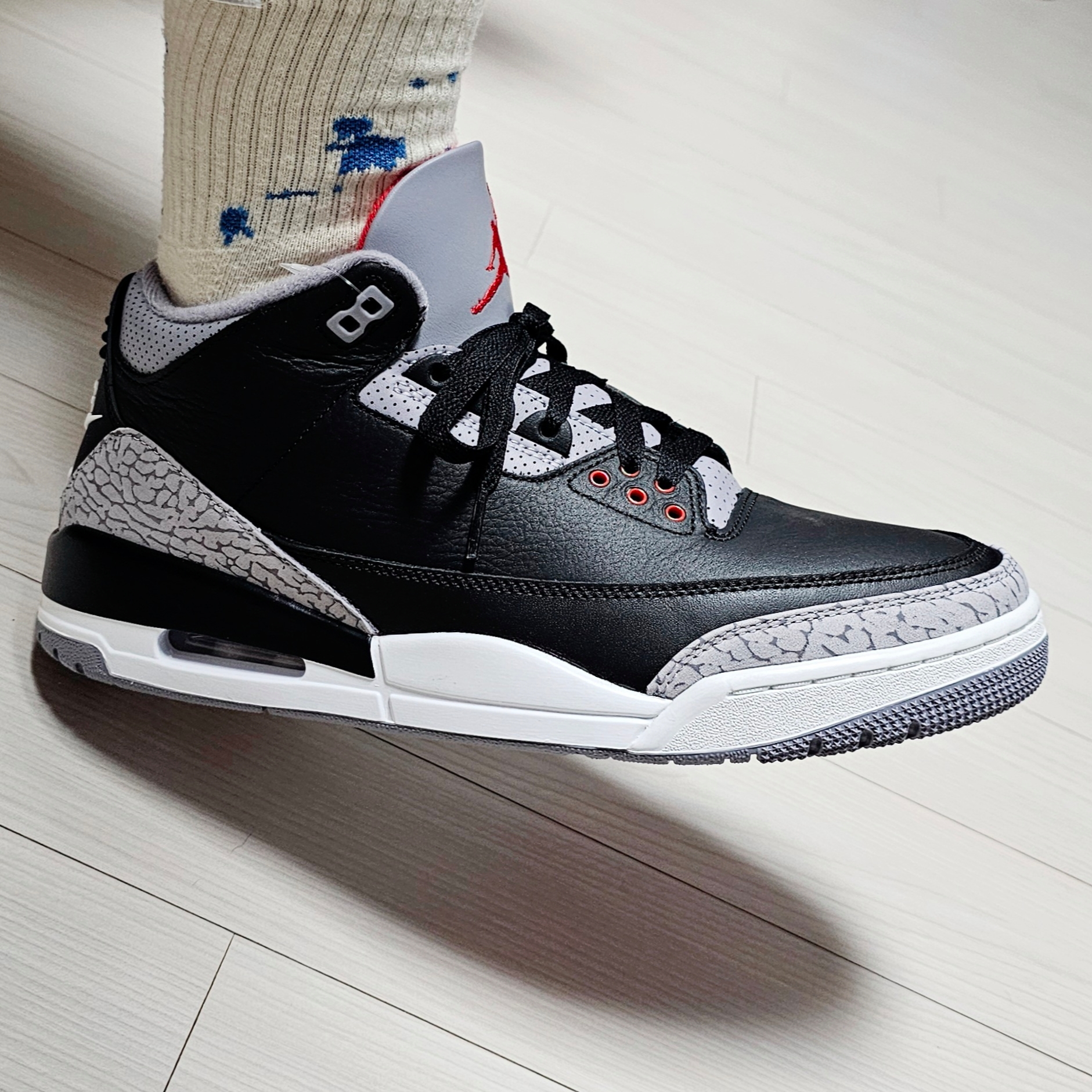 Jordan 3 Retro Black Cement 2024 착용 스타일