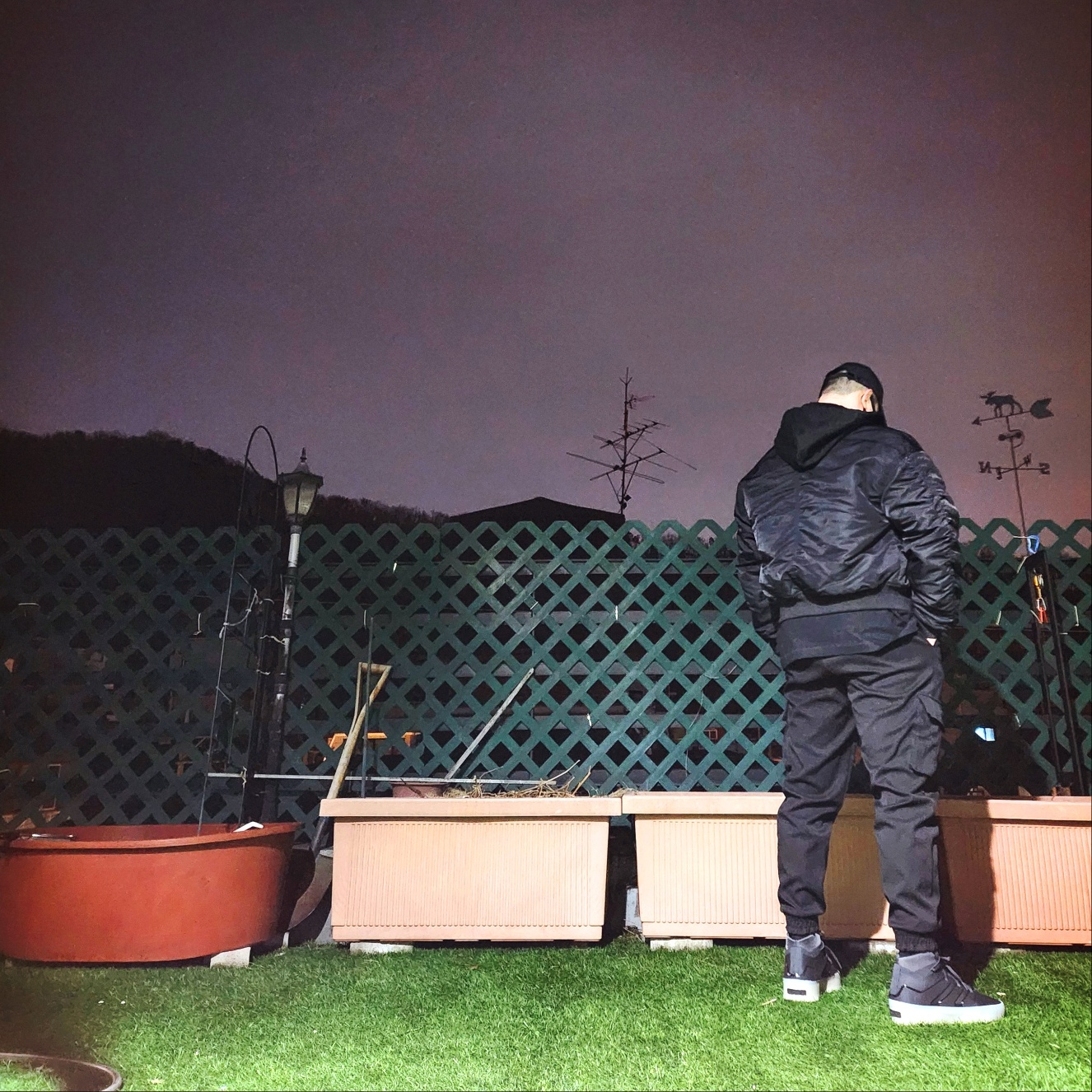 아디다스 x 피어 오브 갓 애슬레틱스 I 베스킷볼 카본 착용 스타일 - 3